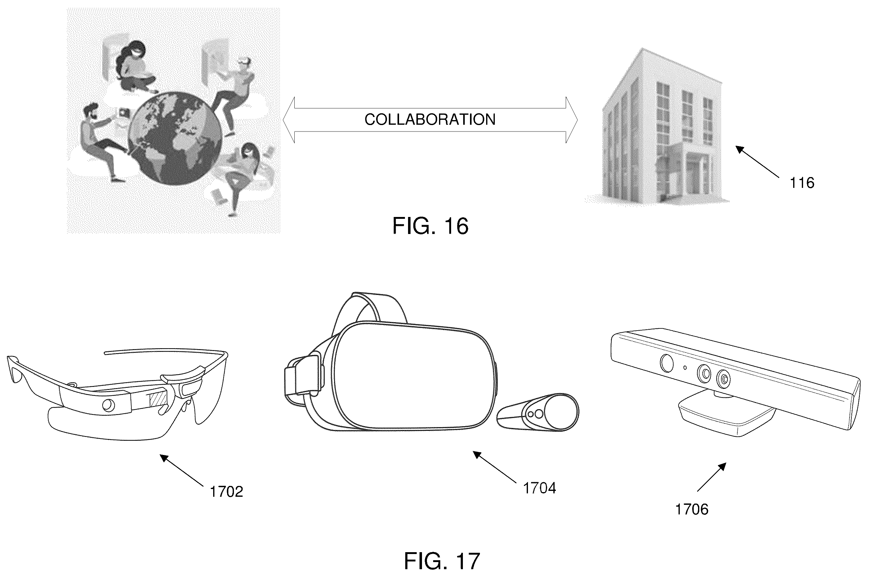 Patent US12455715 Figure 8 – System and method for virtual and augmented reality employing workgroup pods