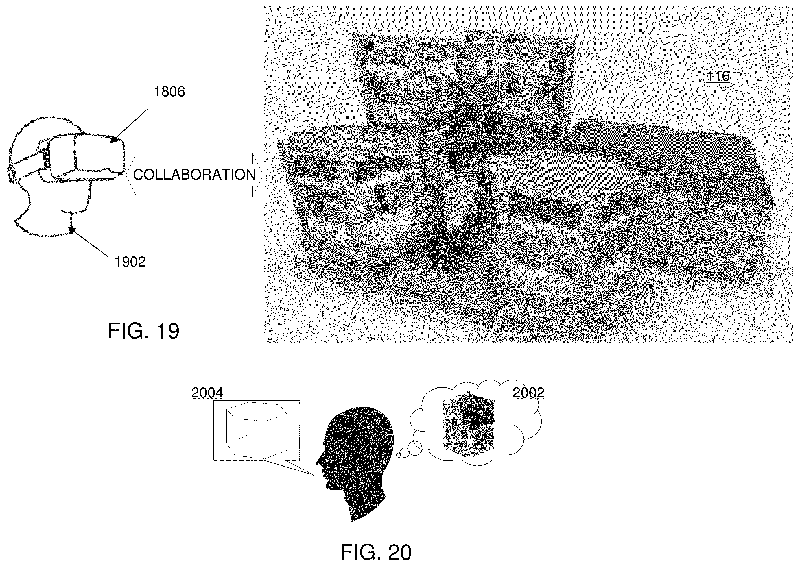 Patent US12455715 Figure 10 – System and method for virtual and augmented reality employing workgroup pods
