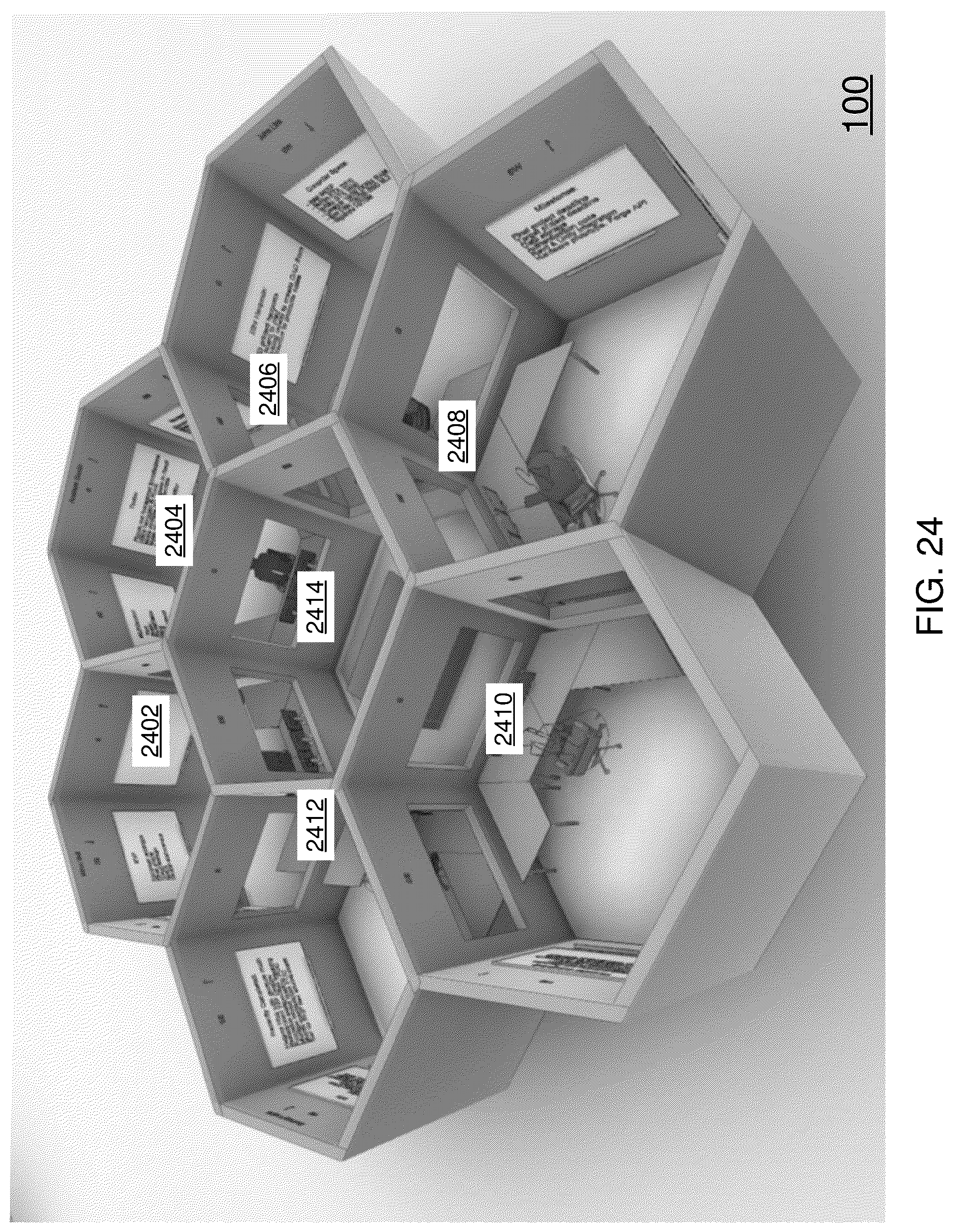 Patent US12455715 Figure 12 – System and method for virtual and augmented reality employing workgroup pods