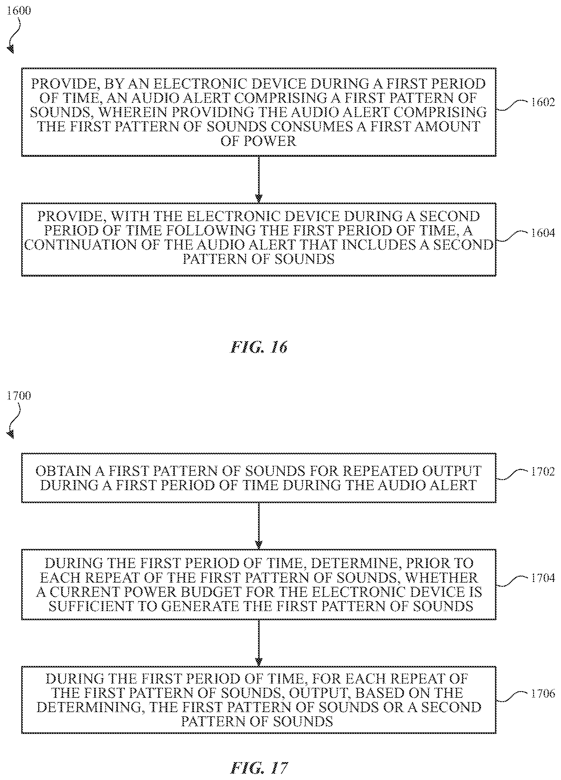 Patent US12455717 Figure 11 – Power management for audio alerts for electronic devices