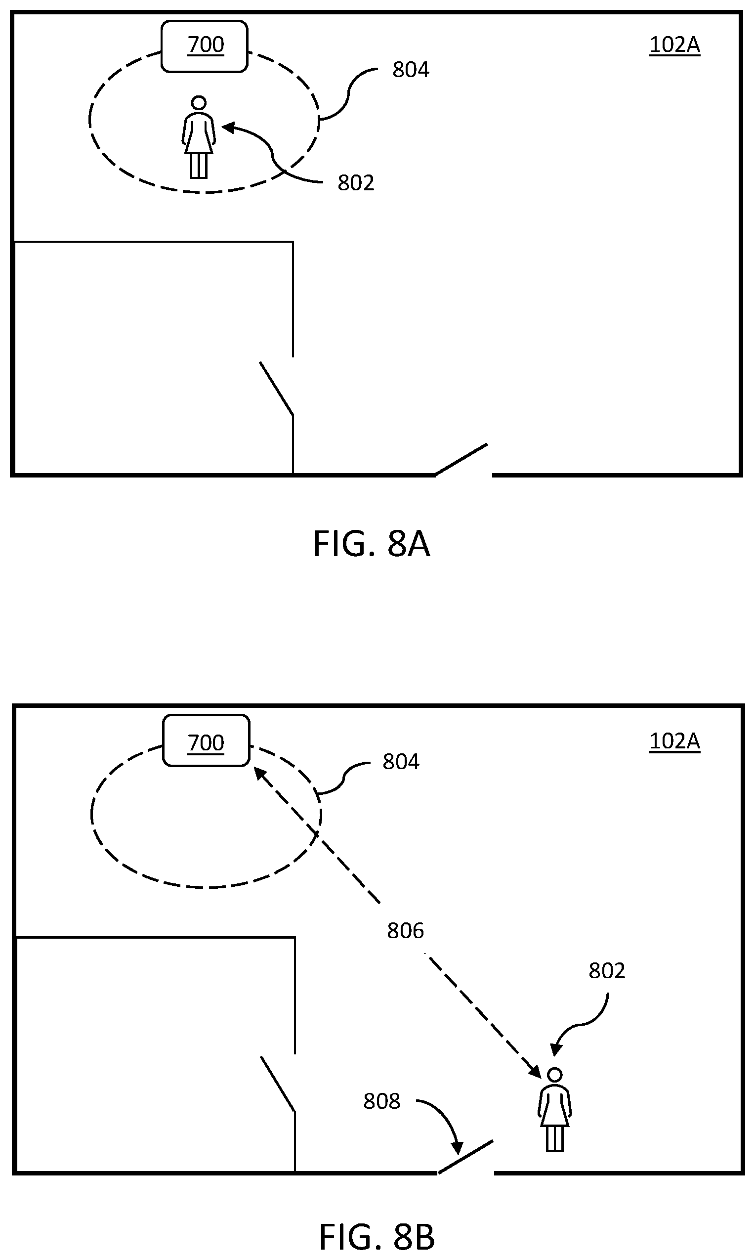 Patent US12455719 Figure 9 – Speaker control based on proximity