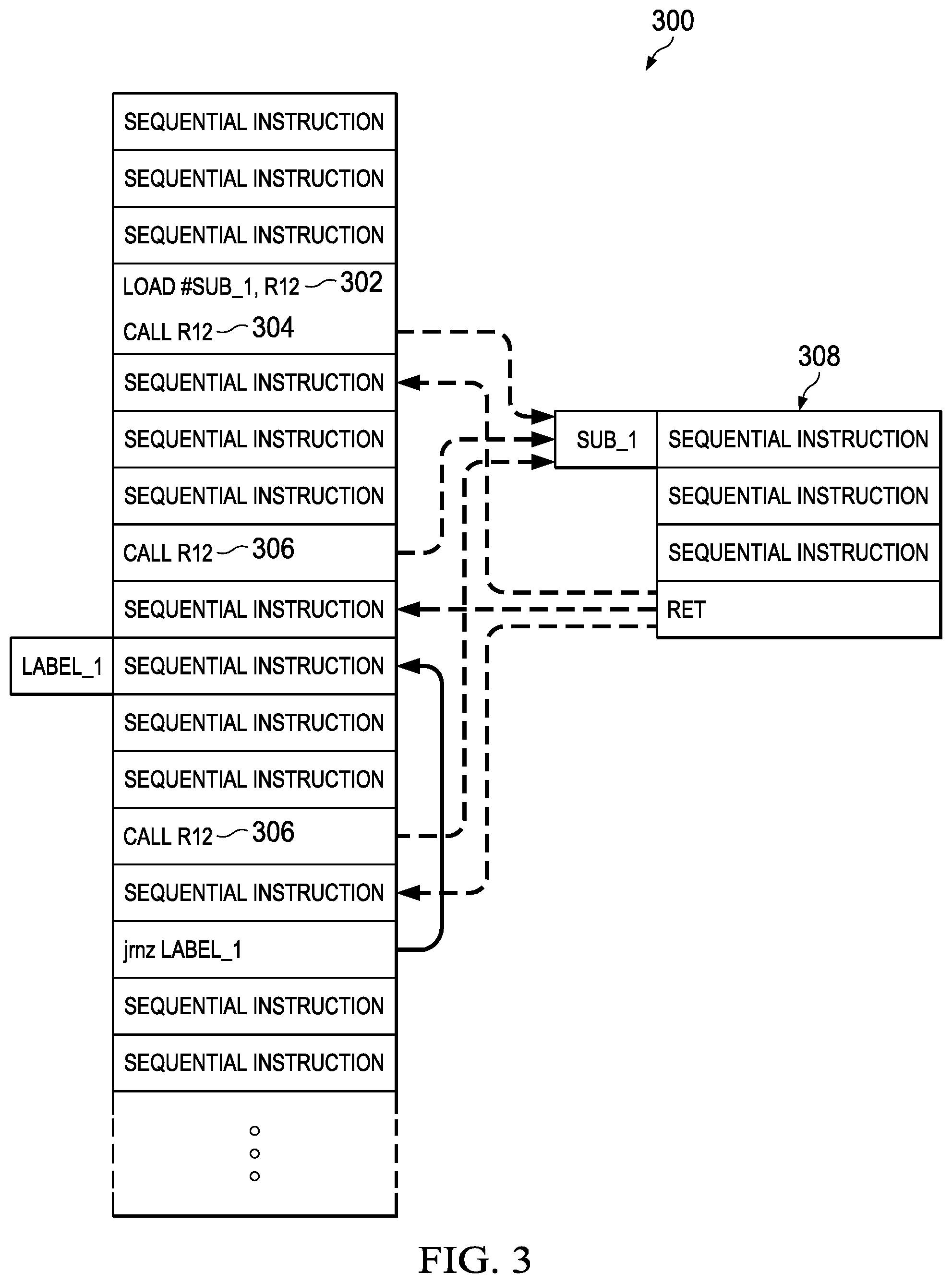 Patent US12455745 Figure 2 – Processor subroutine cache