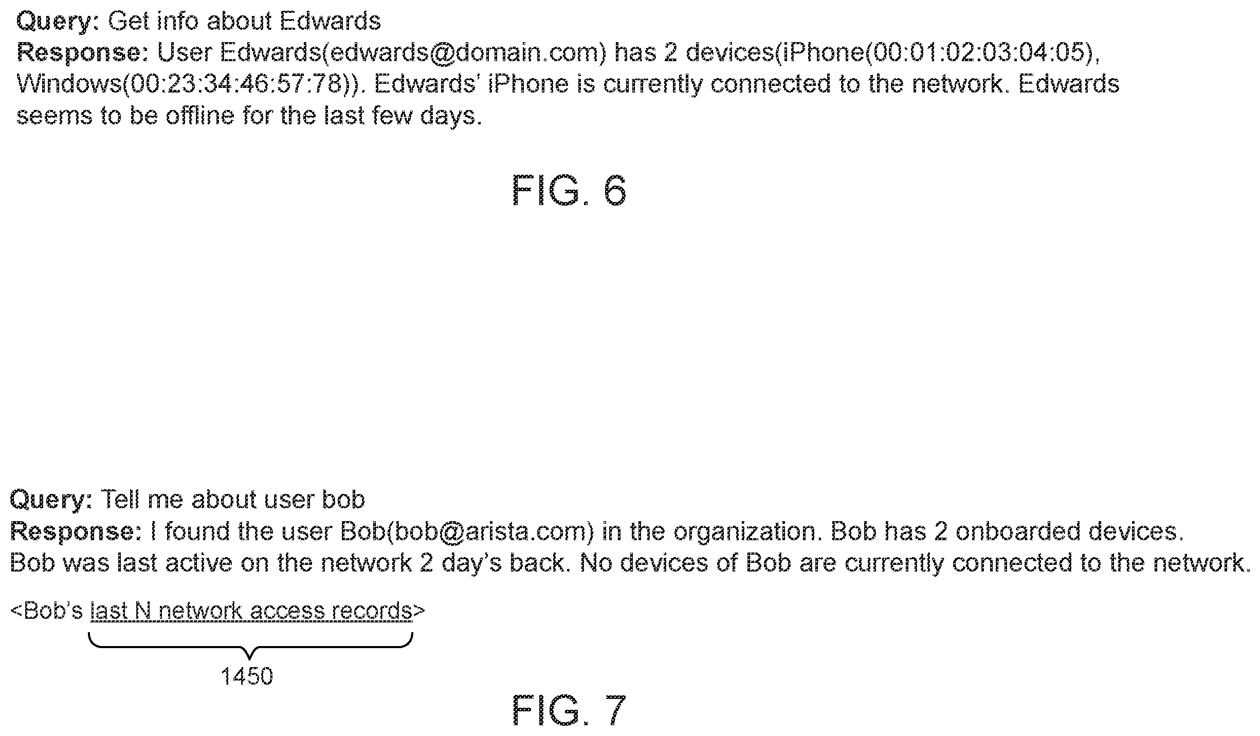 Patent US12455779 Figure 6 – Processing natural language network queries