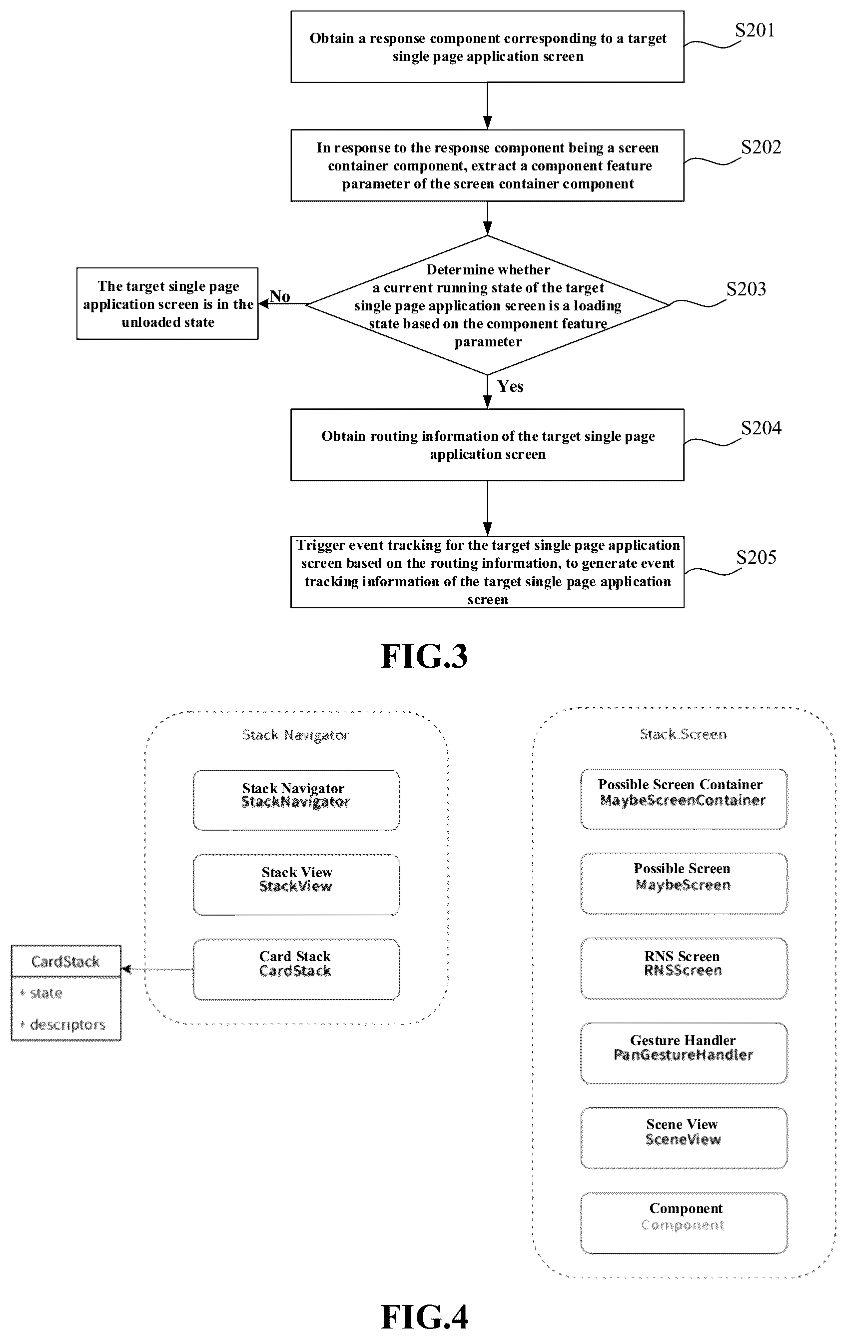 Patent US12455801 Figure 2 – Full event tracking method and apparatus for single page application screen, device, and storage medium