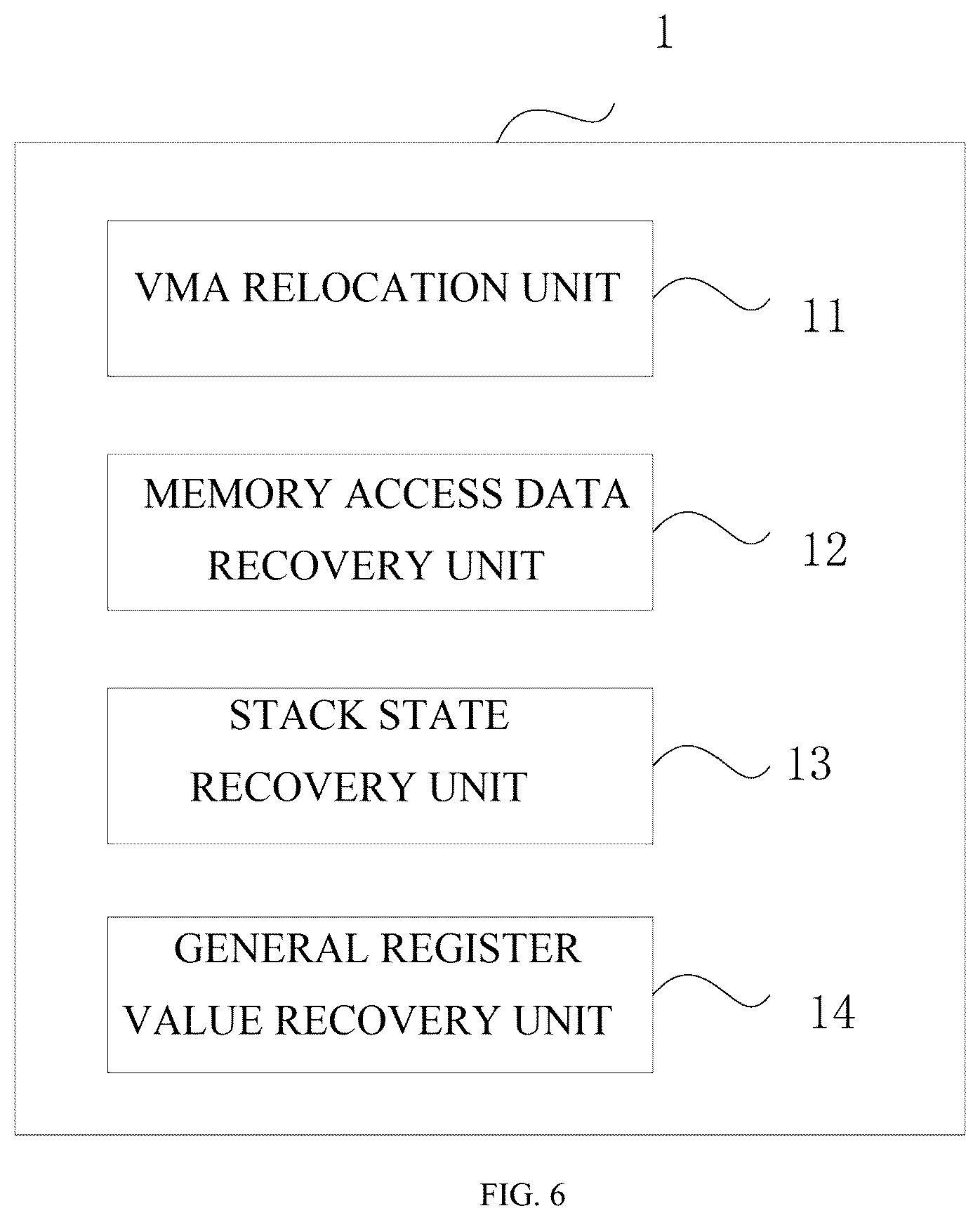Patent US12455815 Figure 3 – Memory state recovery method for no-MMU environment in emulated CPU chip acceleration