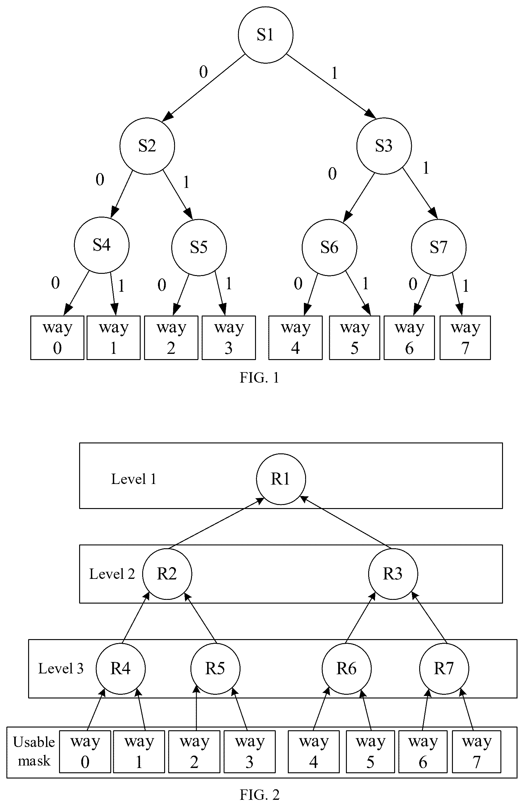 Patent US12455822 — Method and device for selecting cache line to be replaced, and storage medium — Figure 1