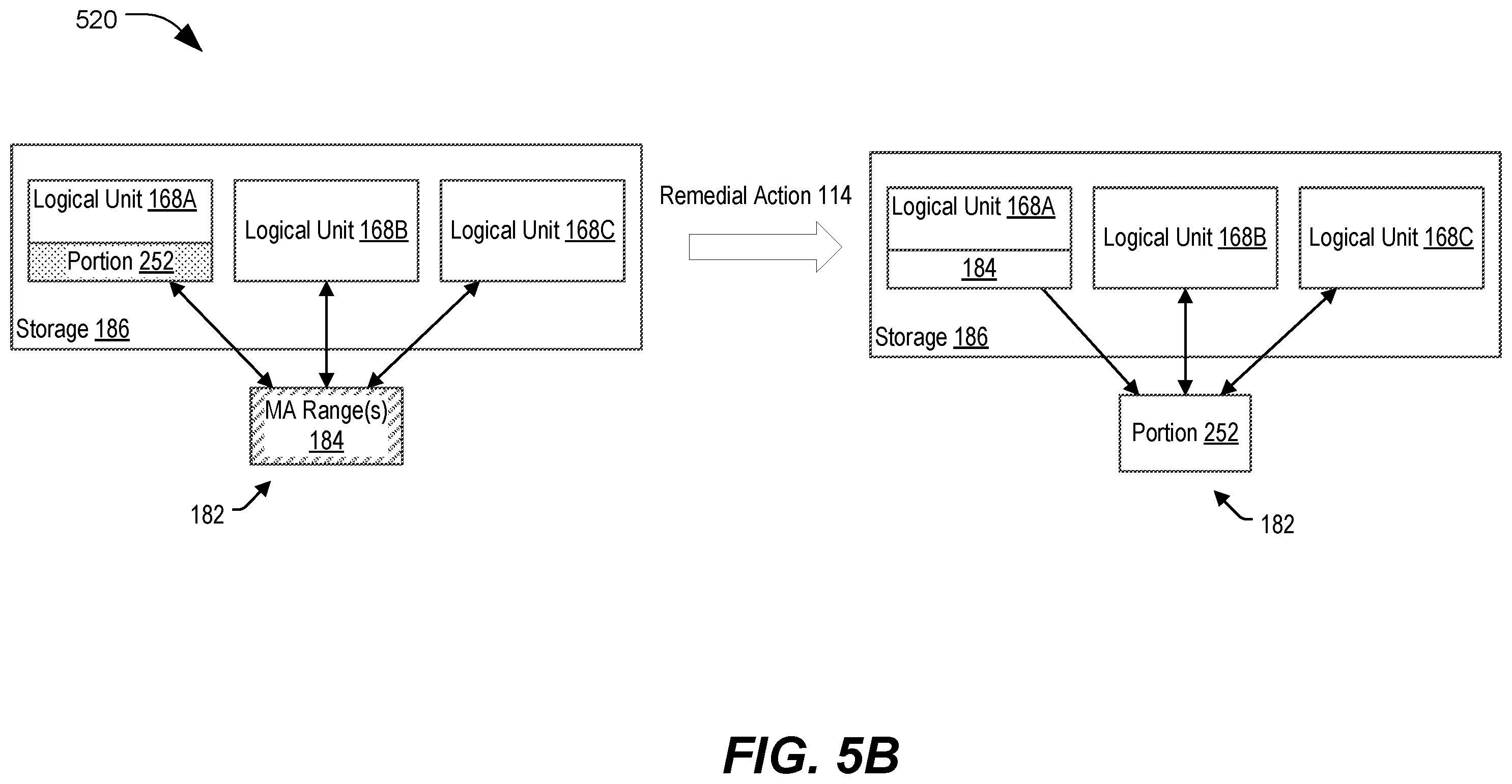 Patent US12455828 Figure 8 – Host management of flash memory with shared write buffer