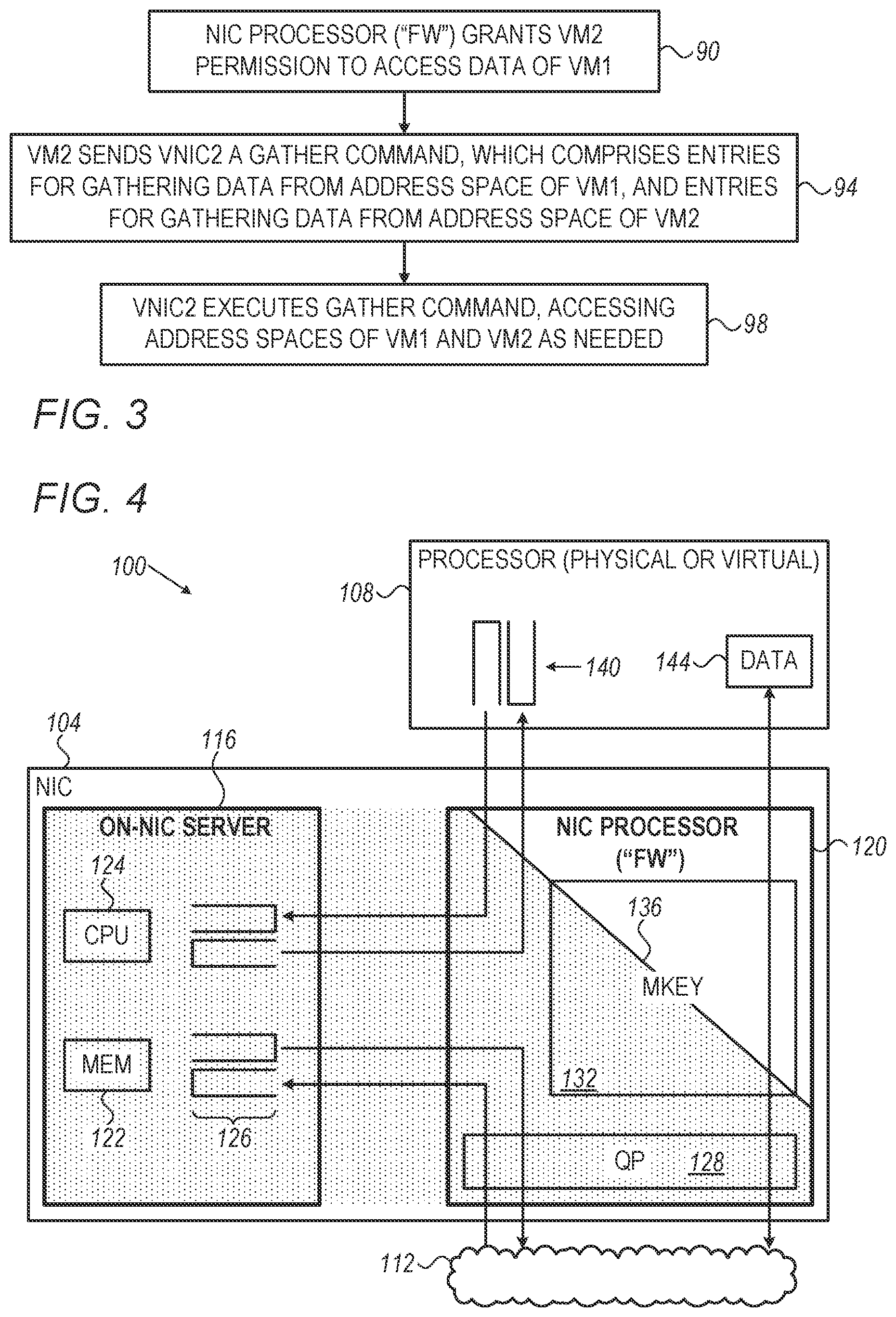 Patent US12455842 Figure 3 – Cross address-space bridging