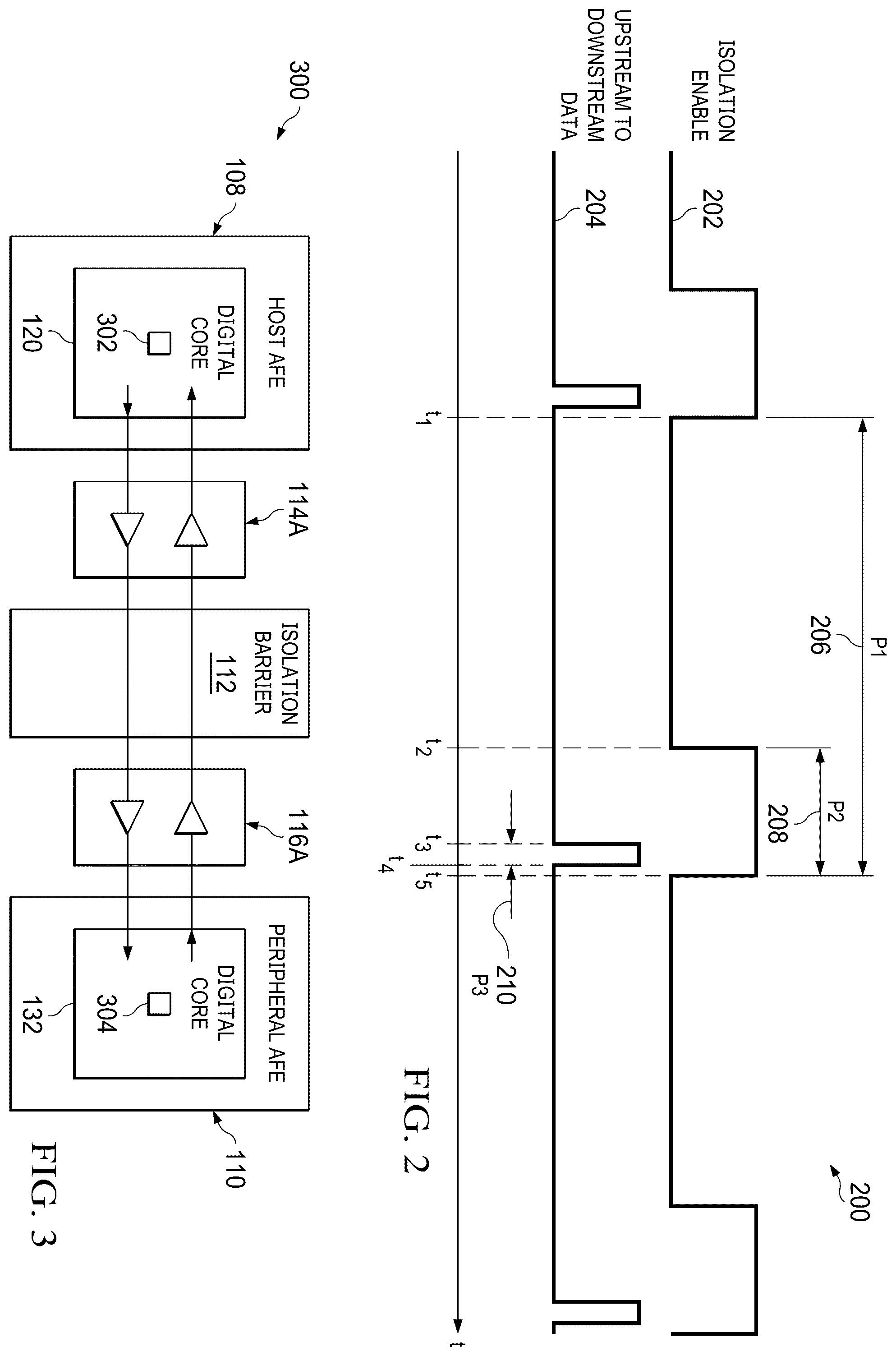 Patent US12455846 Figure 2 – USB suspend mode in isolated USB repeater