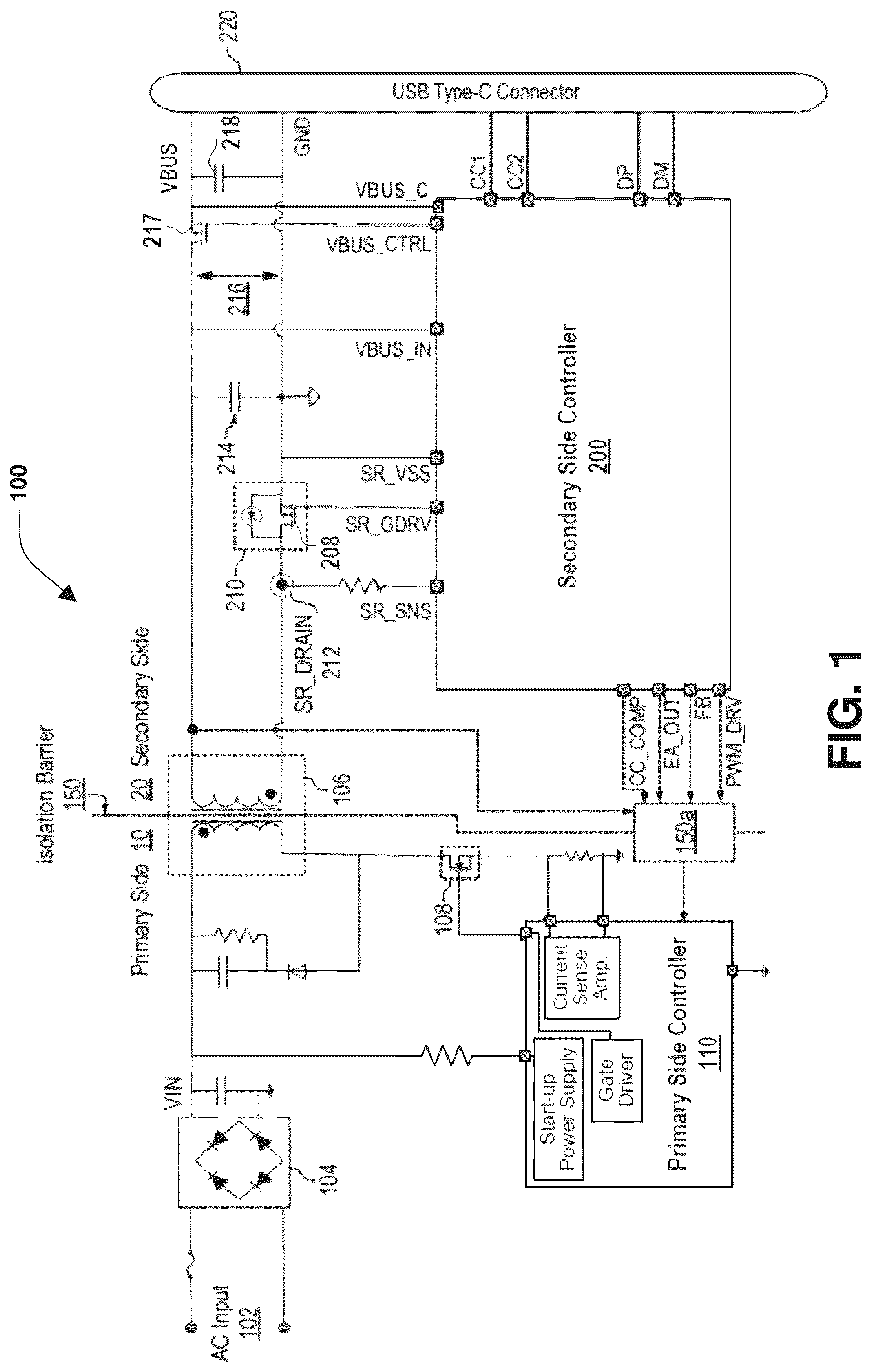 Patent US12455849 Figure 1 – Universal serial bus voltage discharge