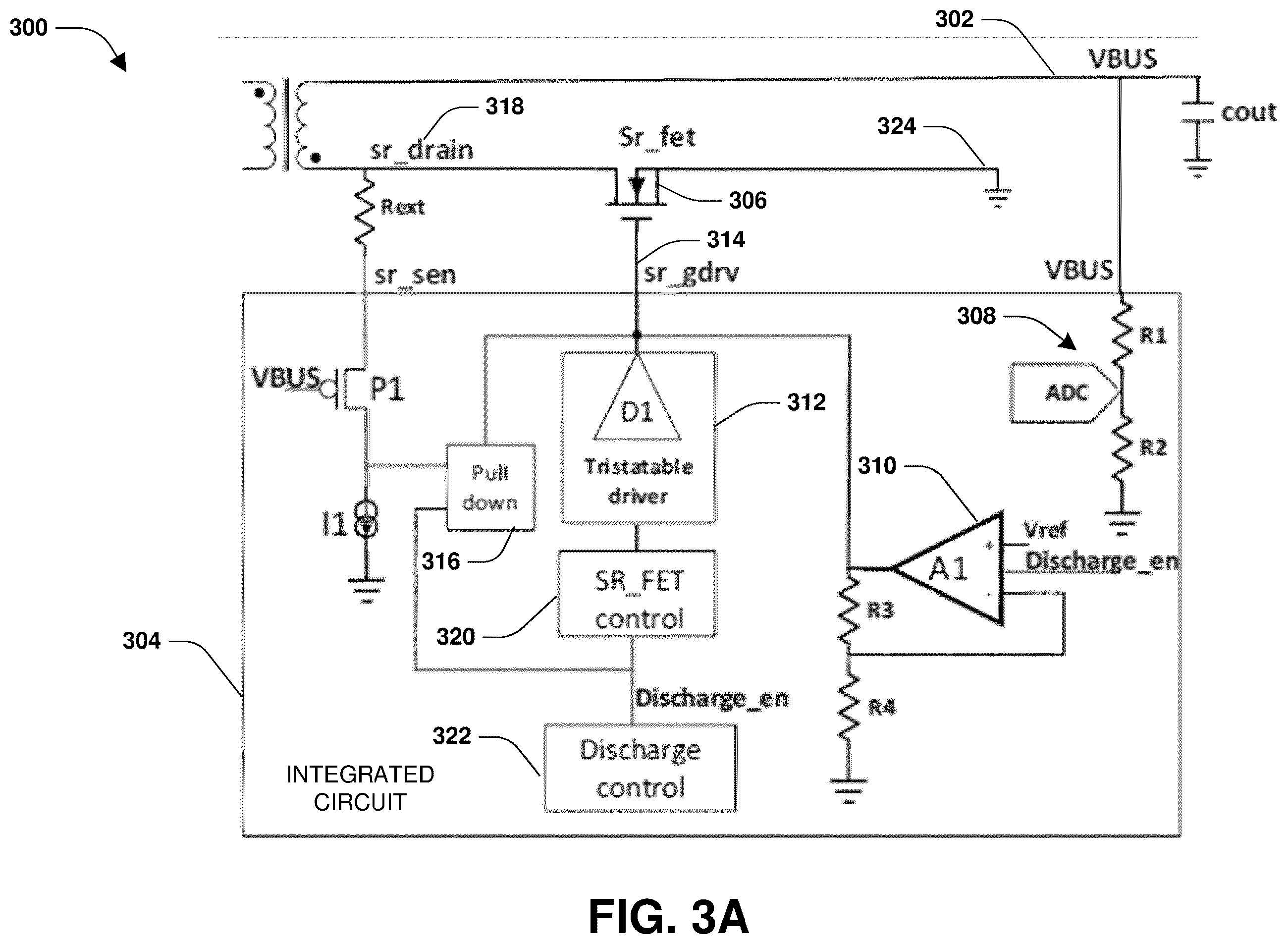 Patent US12455849 Figure 3 – Universal serial bus voltage discharge