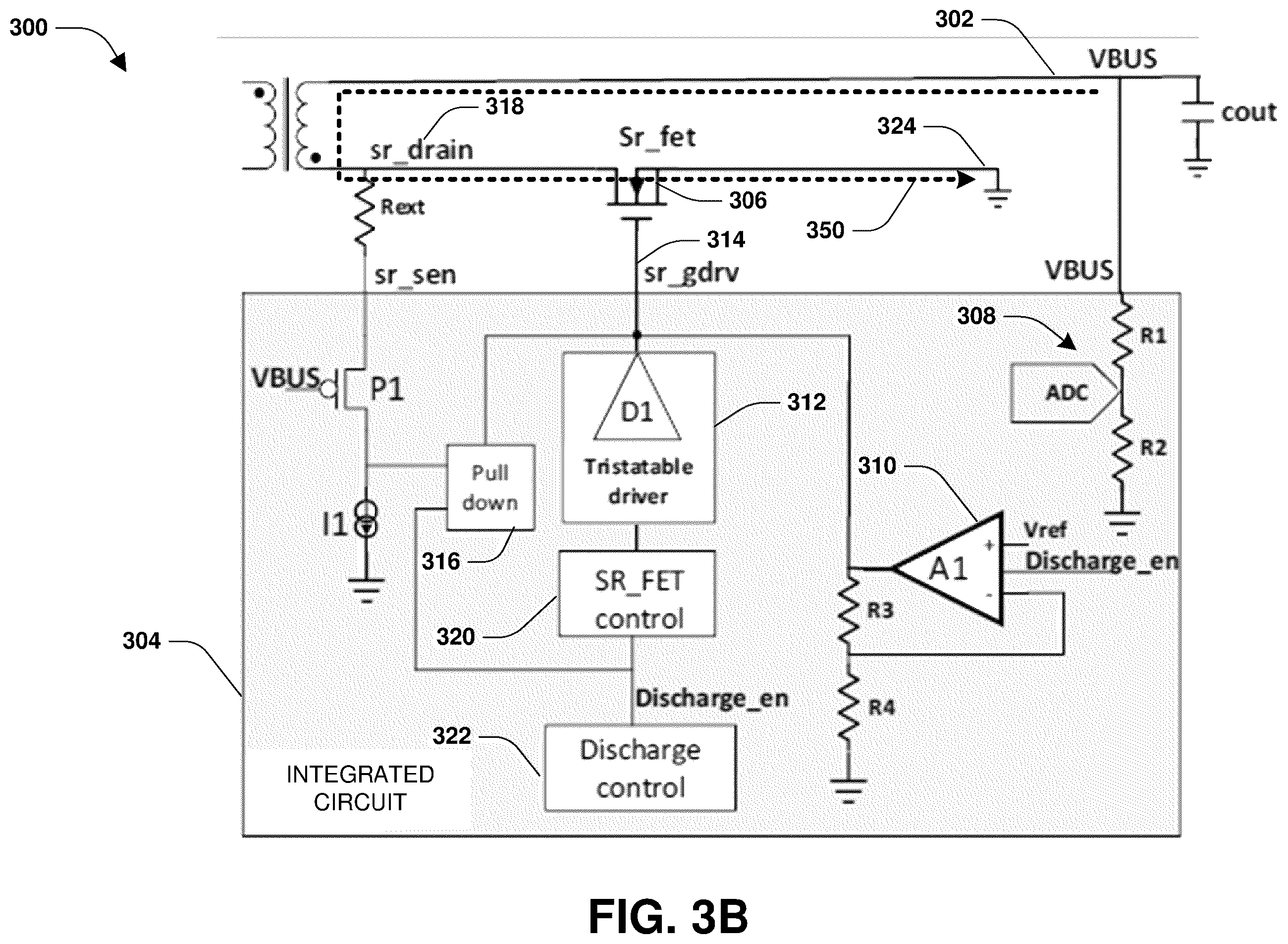 Patent US12455849 Figure 4 – Universal serial bus voltage discharge