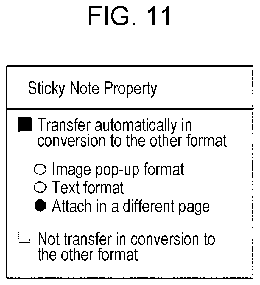 Patent US12455852 Figure 10 – Information processing apparatus, non-transitory computer readable medium, and information processing method