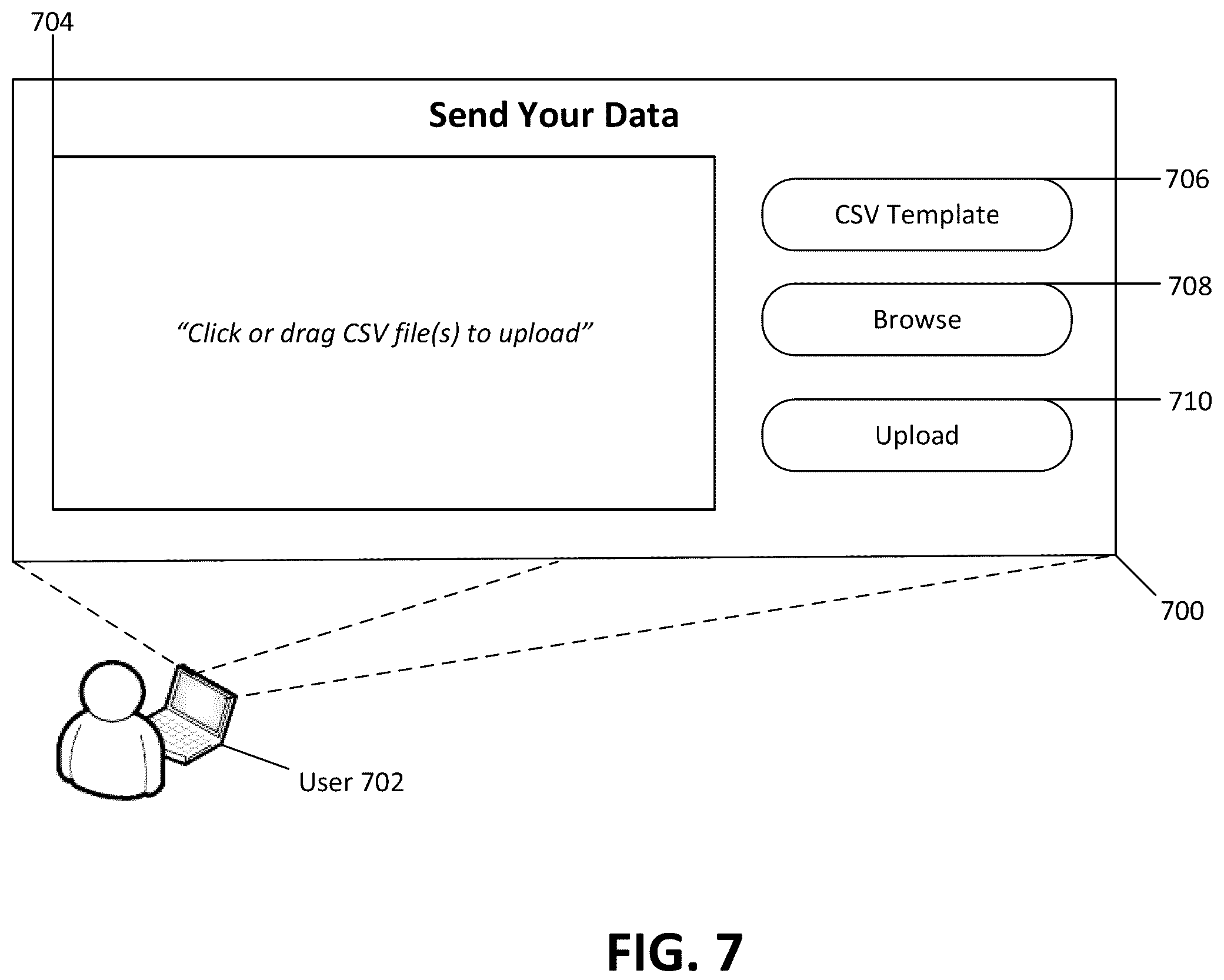 Patent US12455863 Figure 7 – Data ingestion and cleansing tool