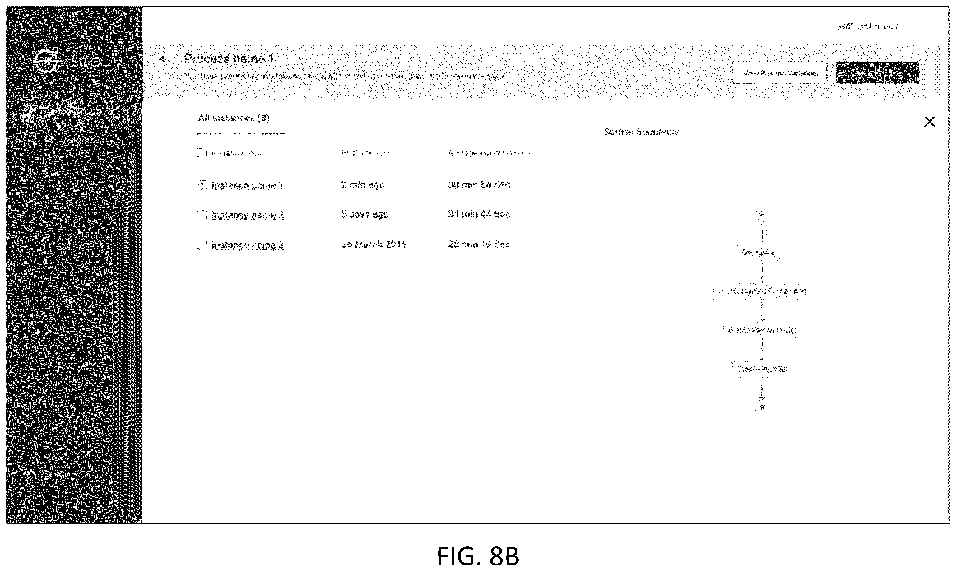 Patent US12455888 Figure 13 – Systems and methods for automated process discovery