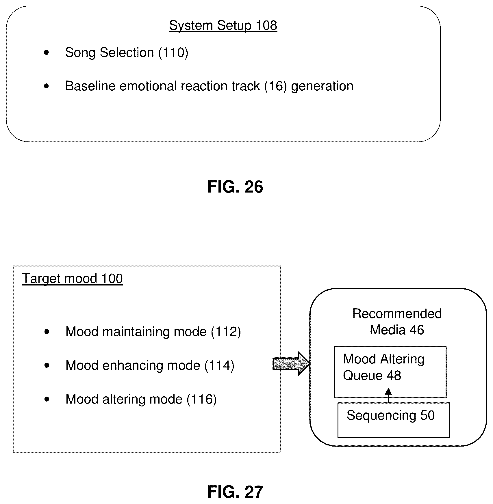 Patent US12455921 Figure 17 – Mood-altering music recommendation system based on emotional reactions to entertainment