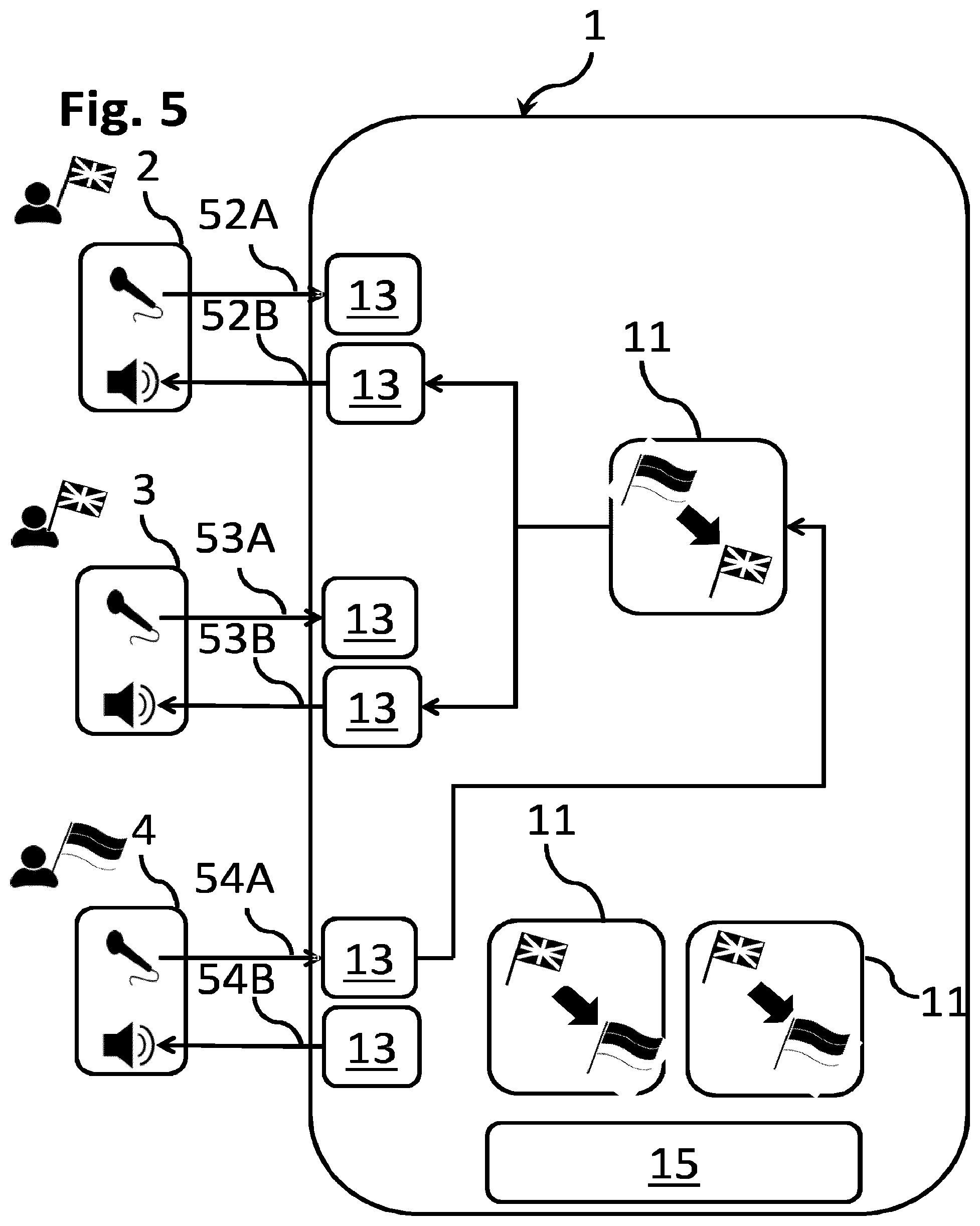 Patent US12455925 Figure 5 – Real-time voice processing