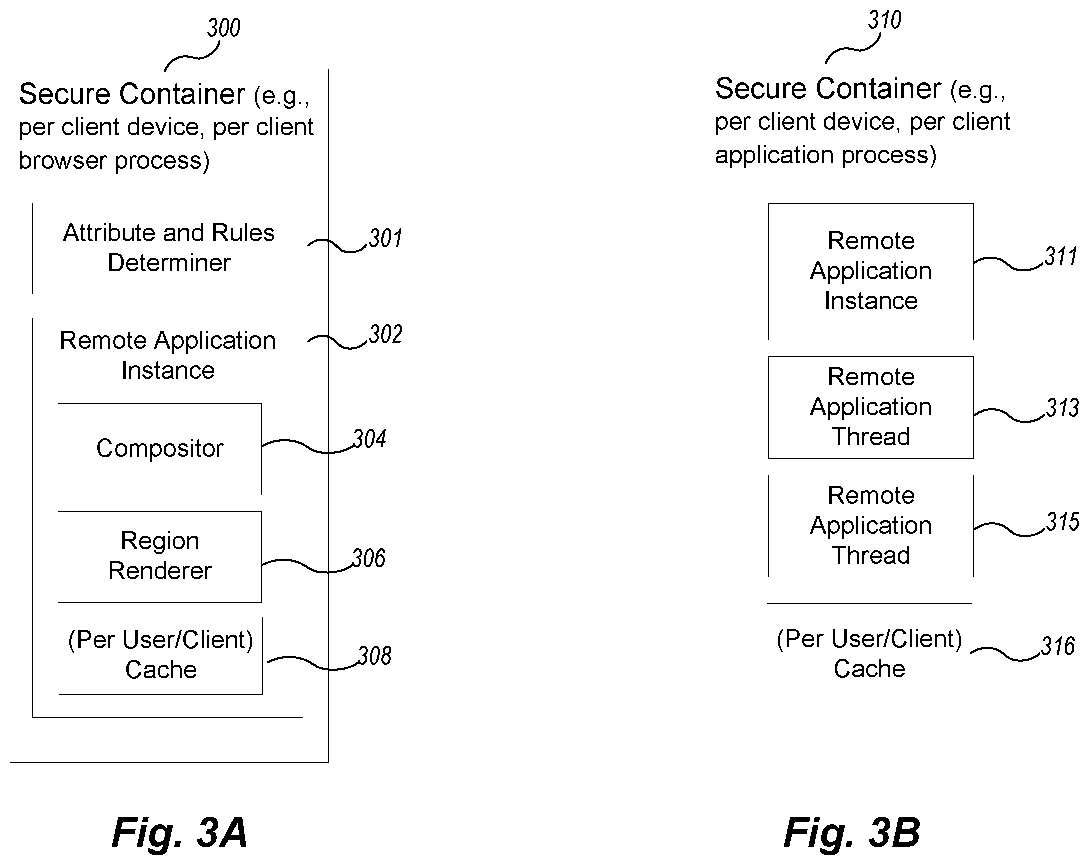 Patent US12455936 Figure 3 – Application remoting across a network using draw commands
