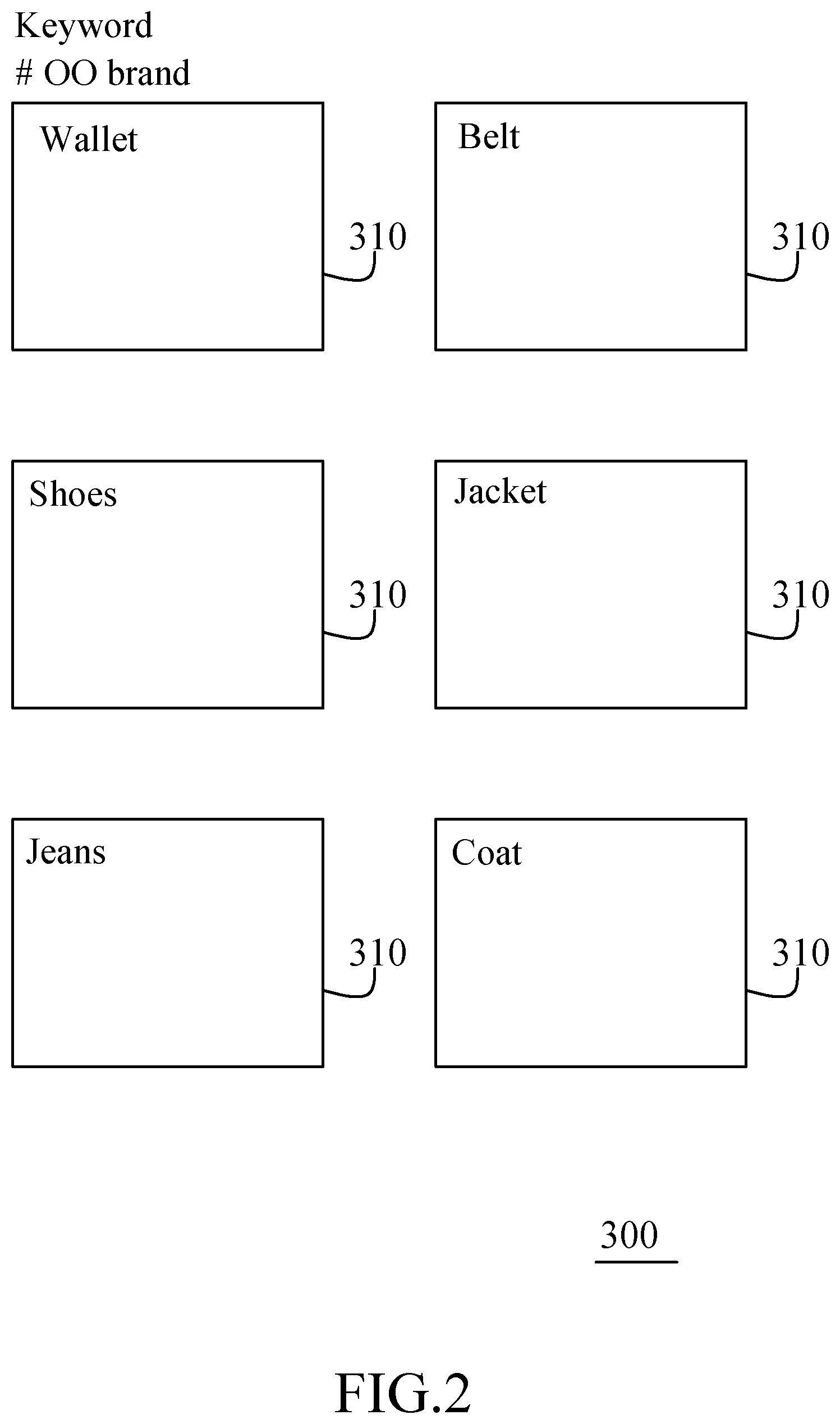 Patent US12455938 Figure 2 – Keyword management system