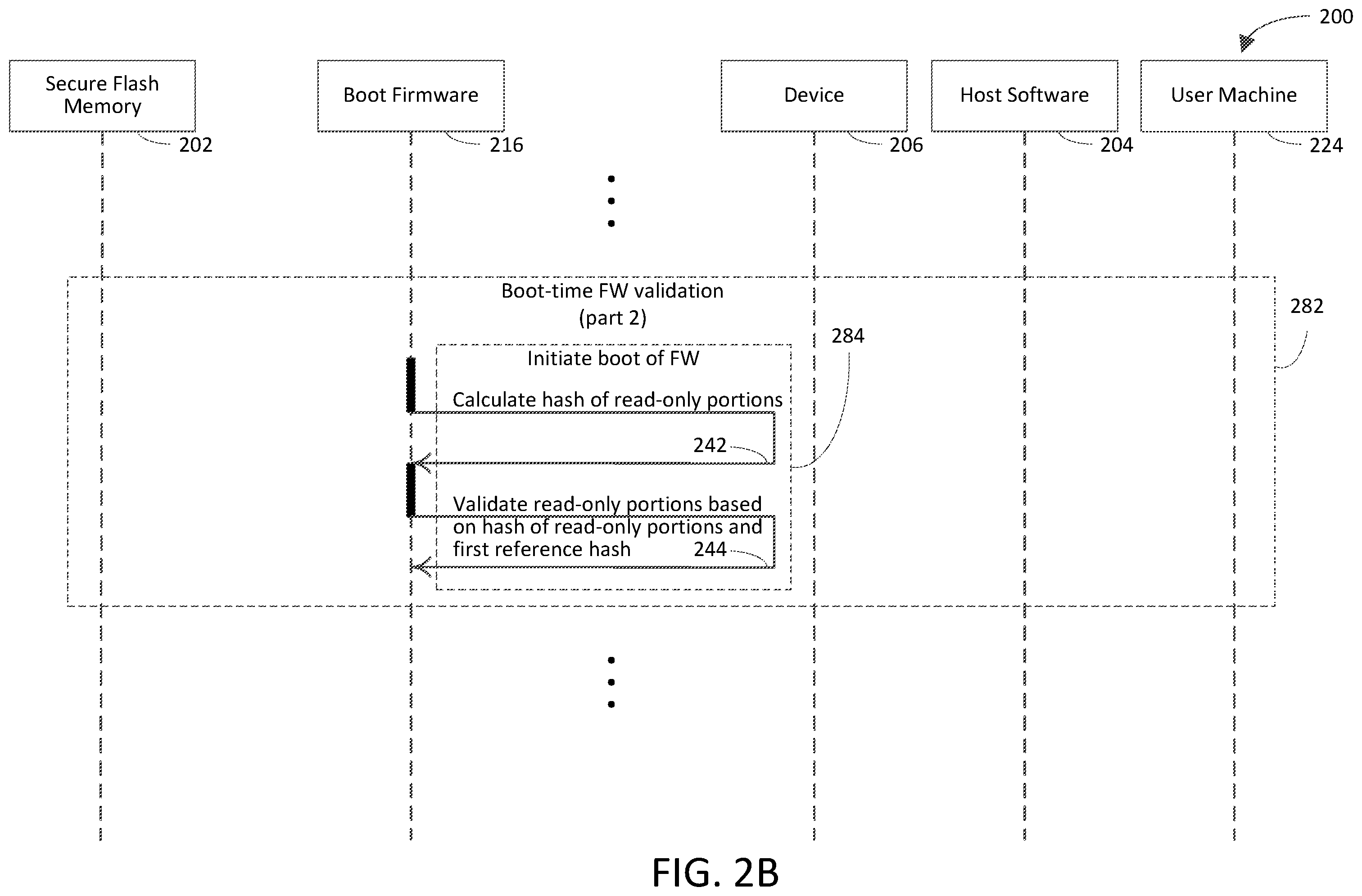 Patent US12455969 Figure 3 – Validating read-only portions of firmware or a downloaded image thereof by boot firmware validated by secure flash memory