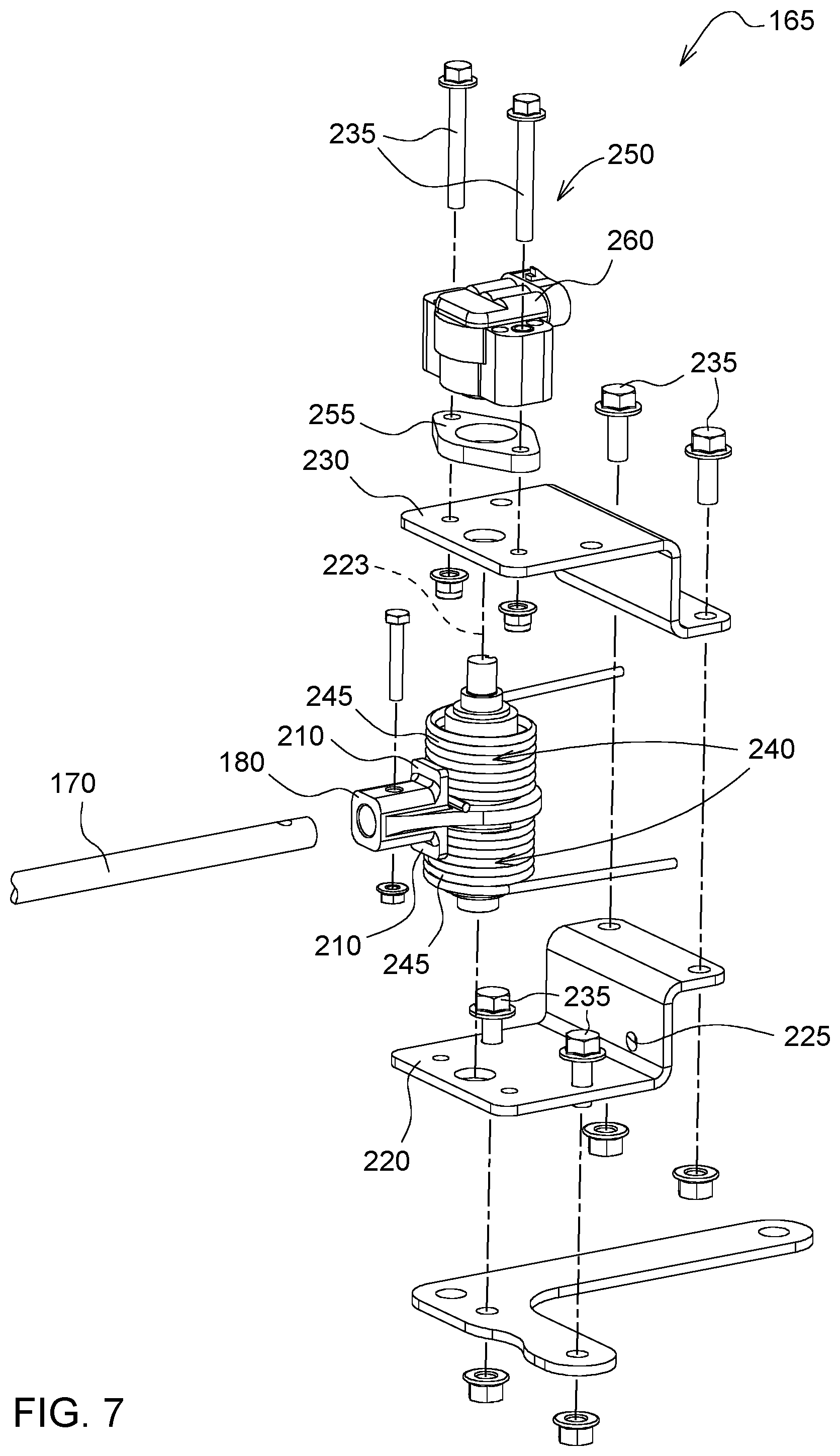Patent US12457914 Figure 7 – Crop feeler device for machine row guidance
