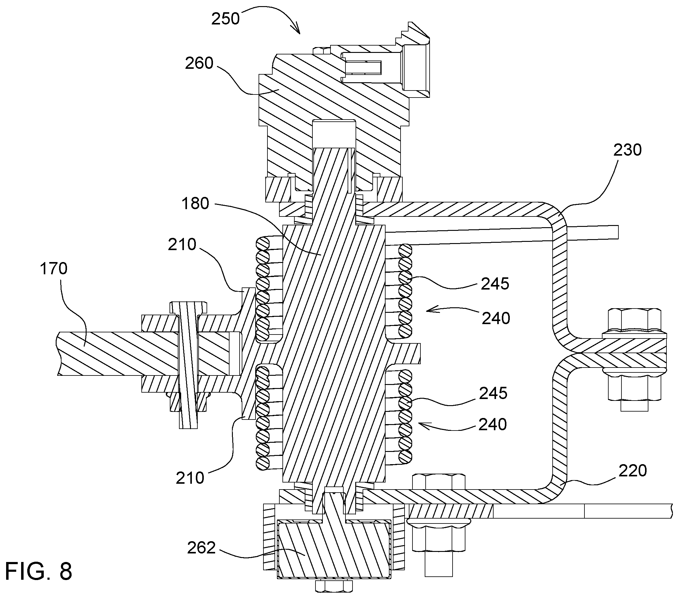 Patent US12457914 Figure 8 – Crop feeler device for machine row guidance