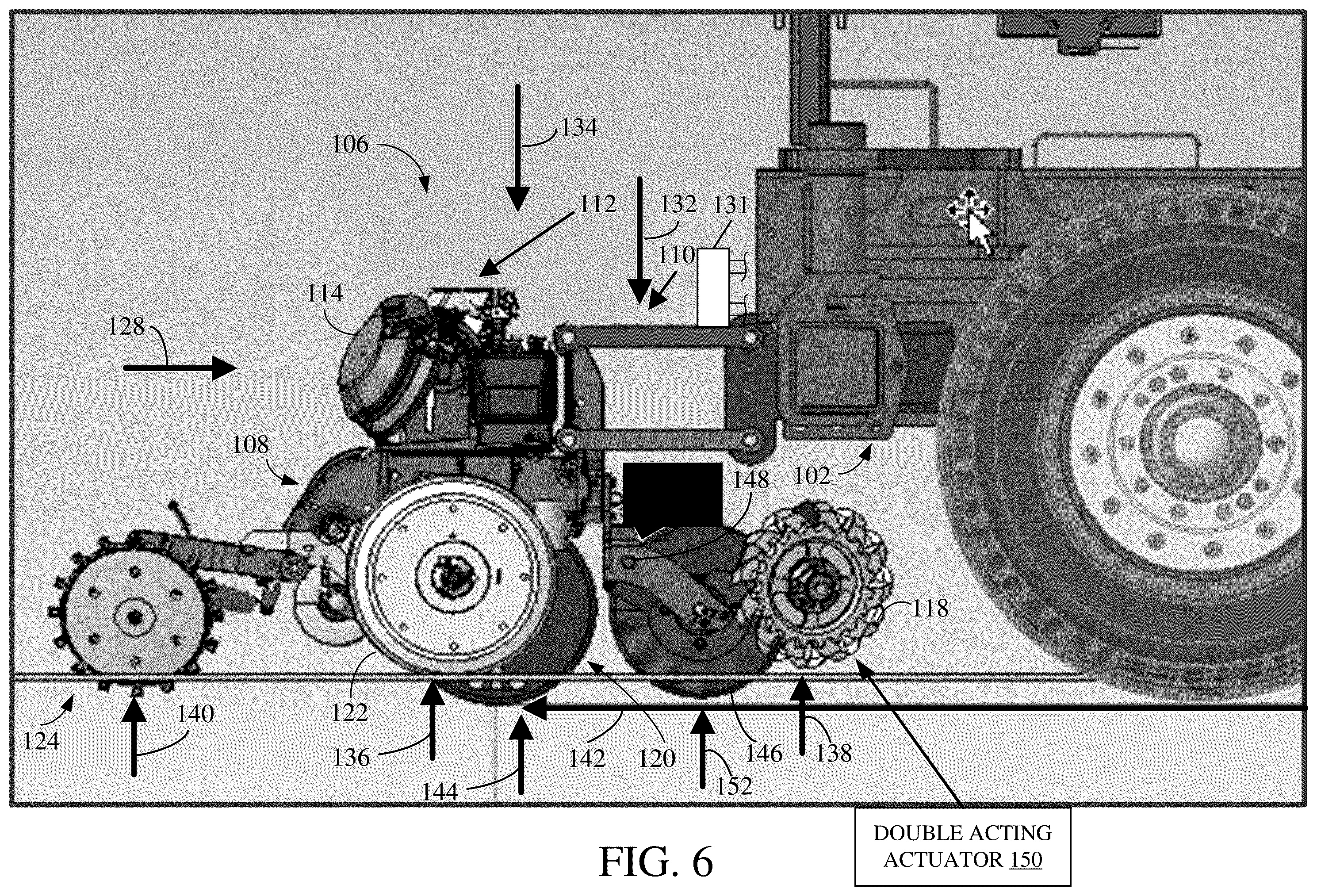 Patent US12457921 Figure 6 – Controlling components of row unit based on soil strength