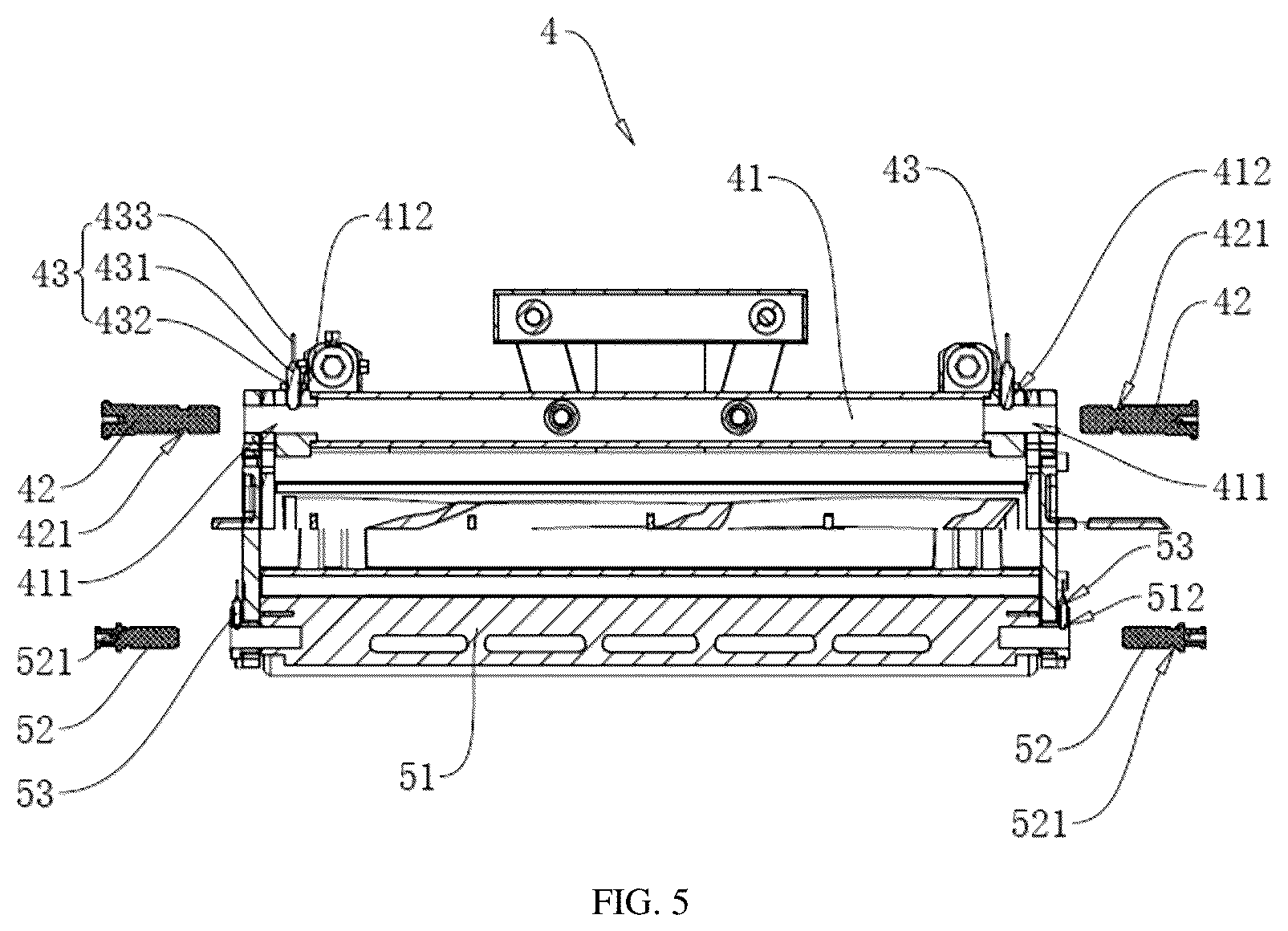 Patent US12457926 Figure 5 – Lawnmower with maintenance coupling