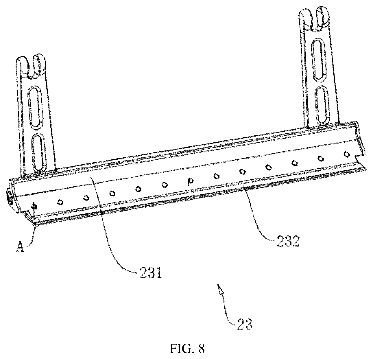 Patent US12457926 Figure 8 – Lawnmower with maintenance coupling