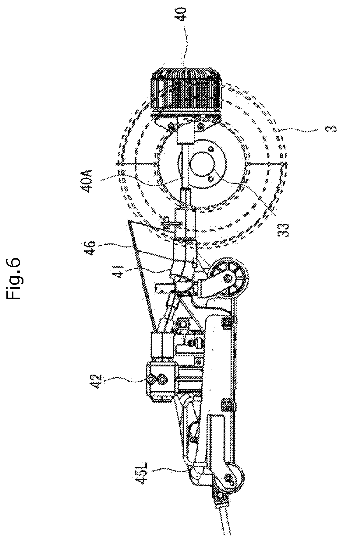 Patent US12457927 Figure 6 – Electric work vehicle drive arrangement