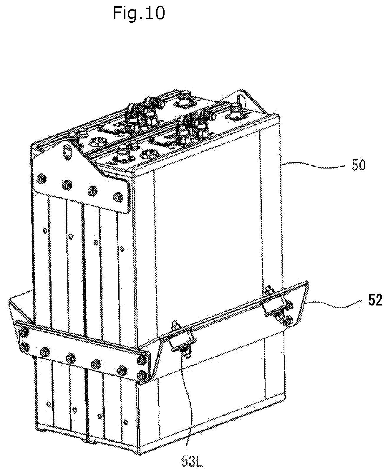 Patent US12457927 Figure 10 – Electric work vehicle drive arrangement