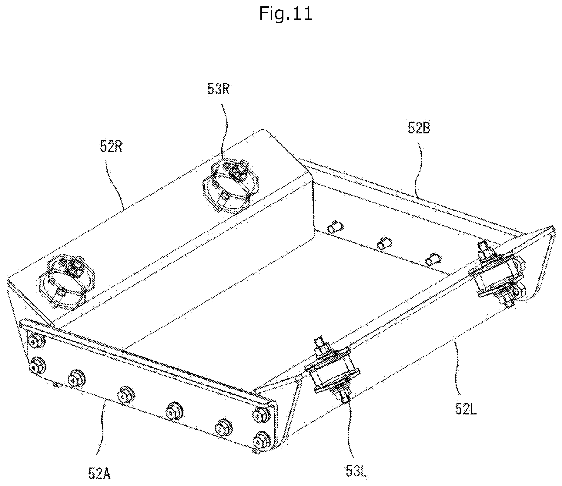 Patent US12457927 Figure 11 – Electric work vehicle drive arrangement