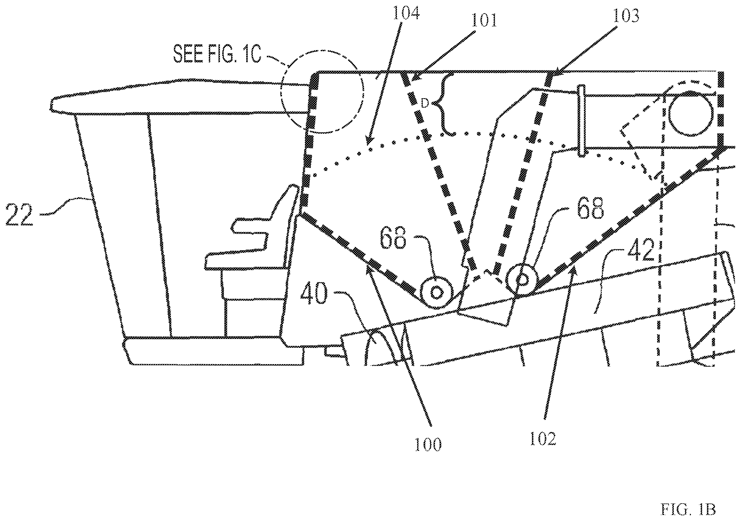 Patent US12457932 Figure 2 – Sensing array for grain tank