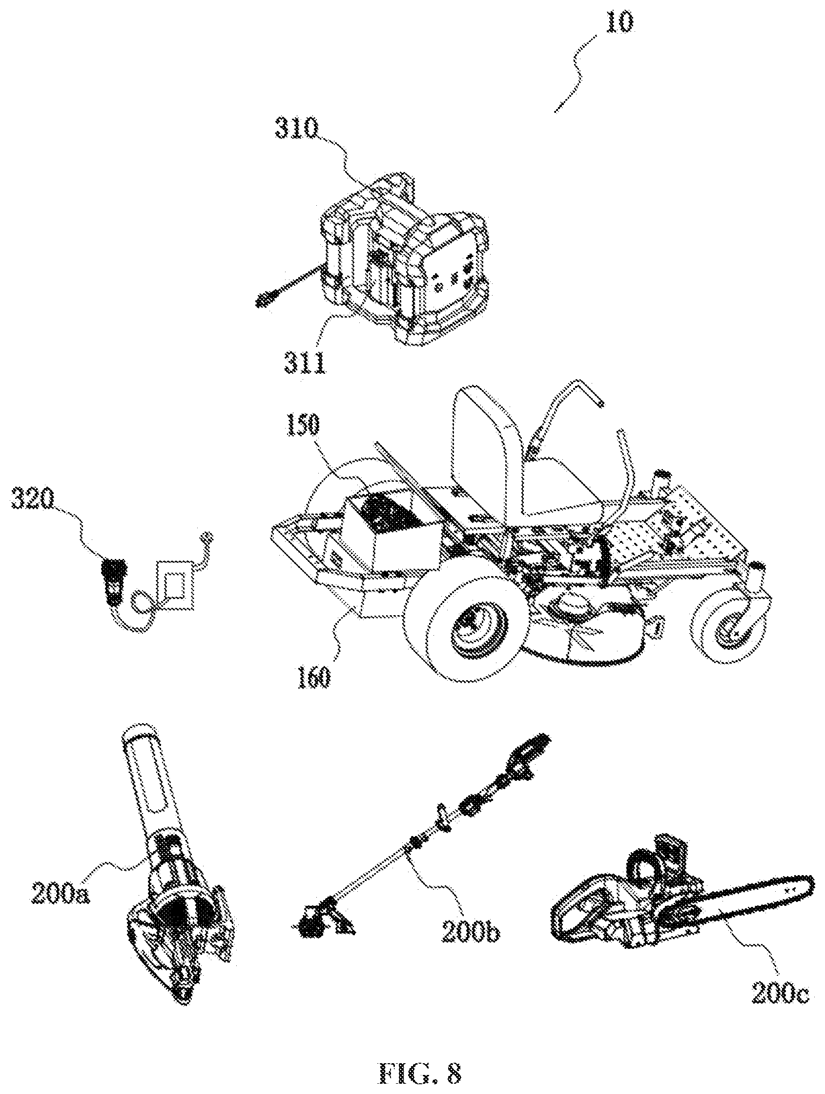 Patent US12457938 Figure 5 – Outdoor moving device
