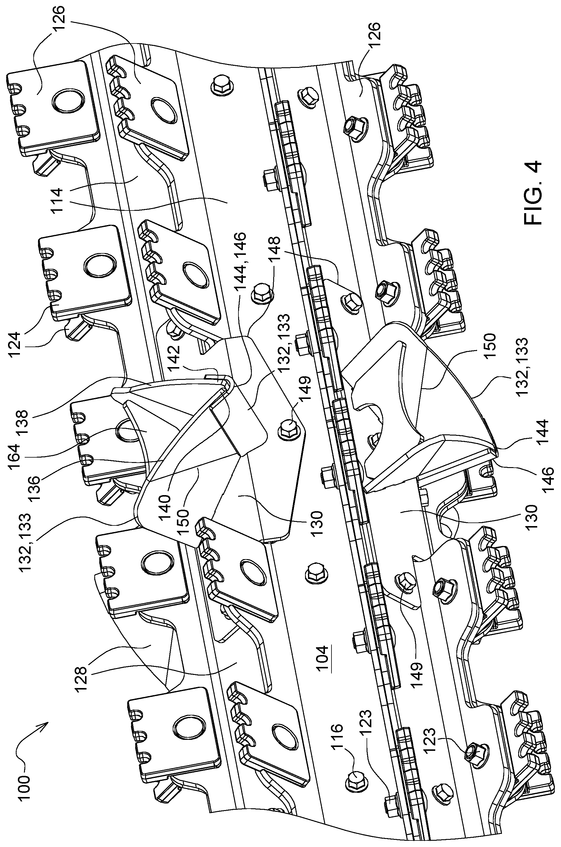 Patent US12457939 Figure 4 – Feed accelerator for an agricultural harvester