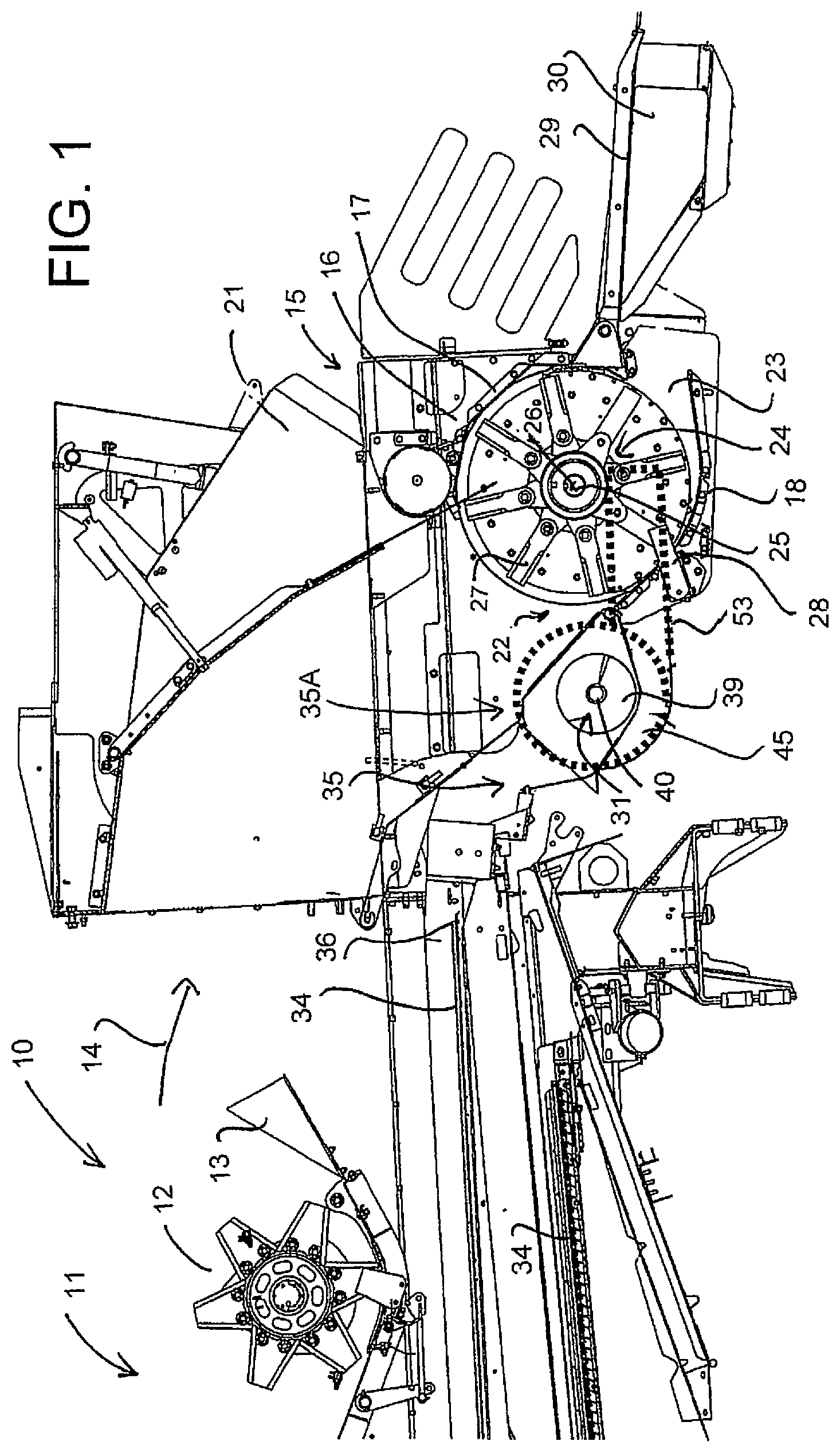 Patent US12457940 Figure 1 – Weed seed destruction