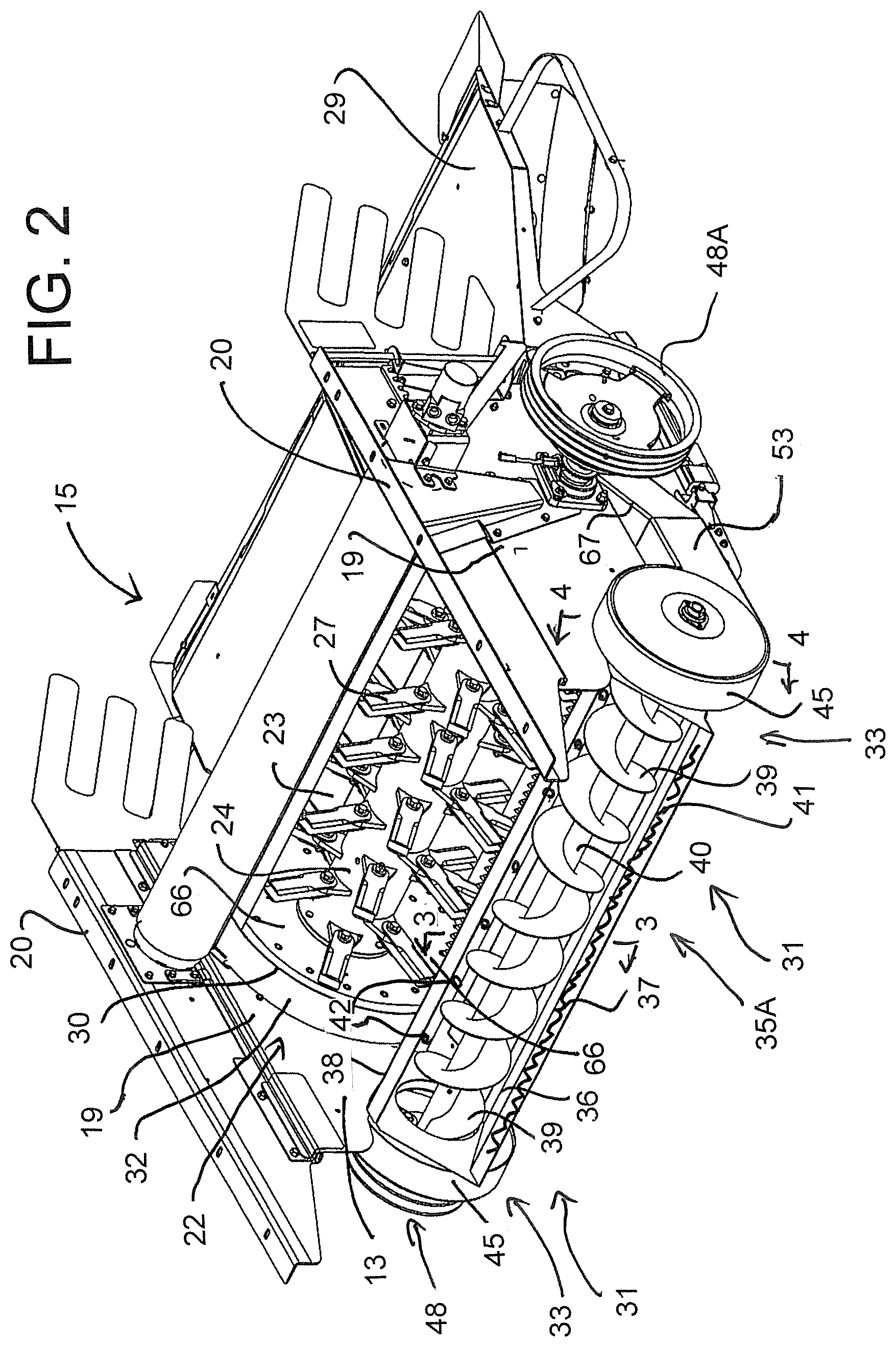 Patent US12457940 Figure 2 – Weed seed destruction