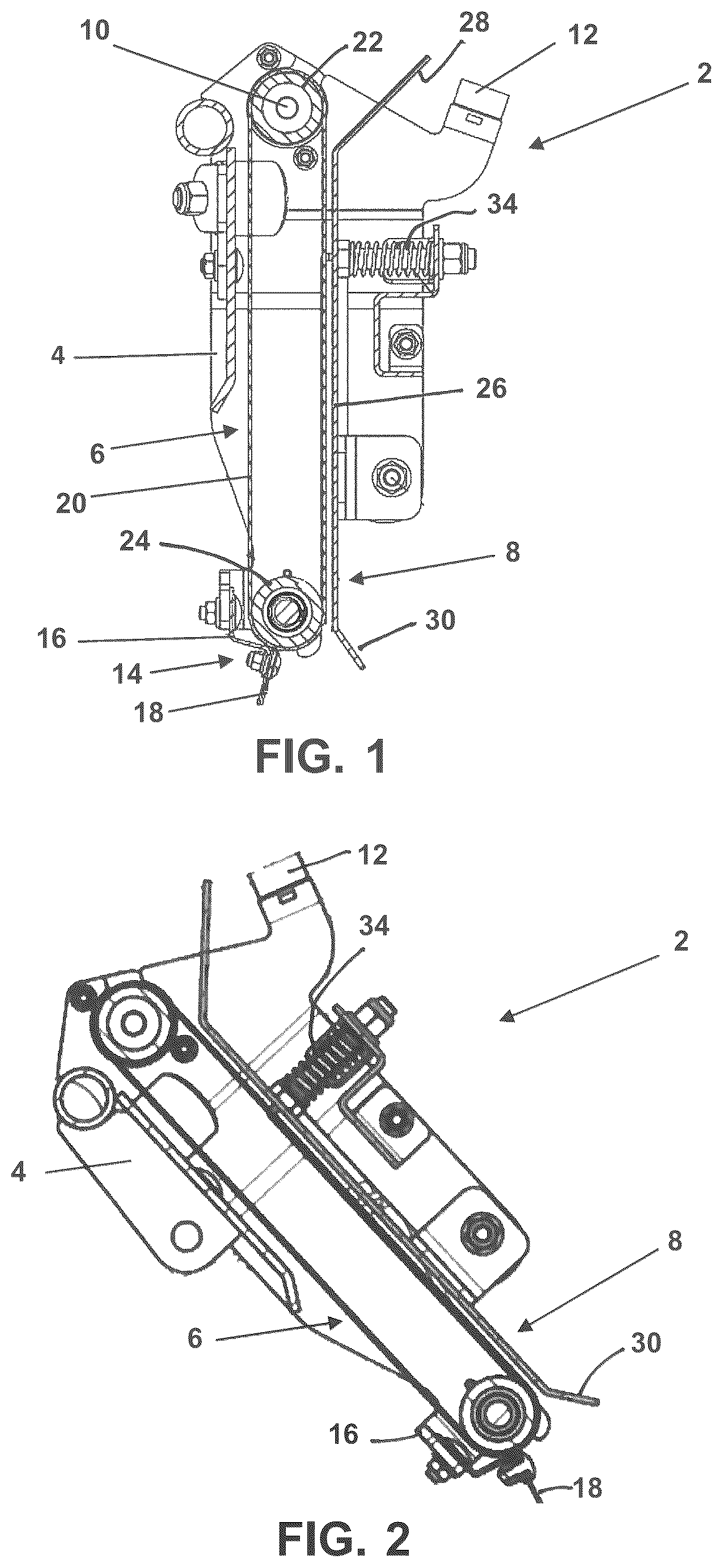 Patent US12457941 Figure 1 – Displaceable wrapping material supply unit for baling apparatus