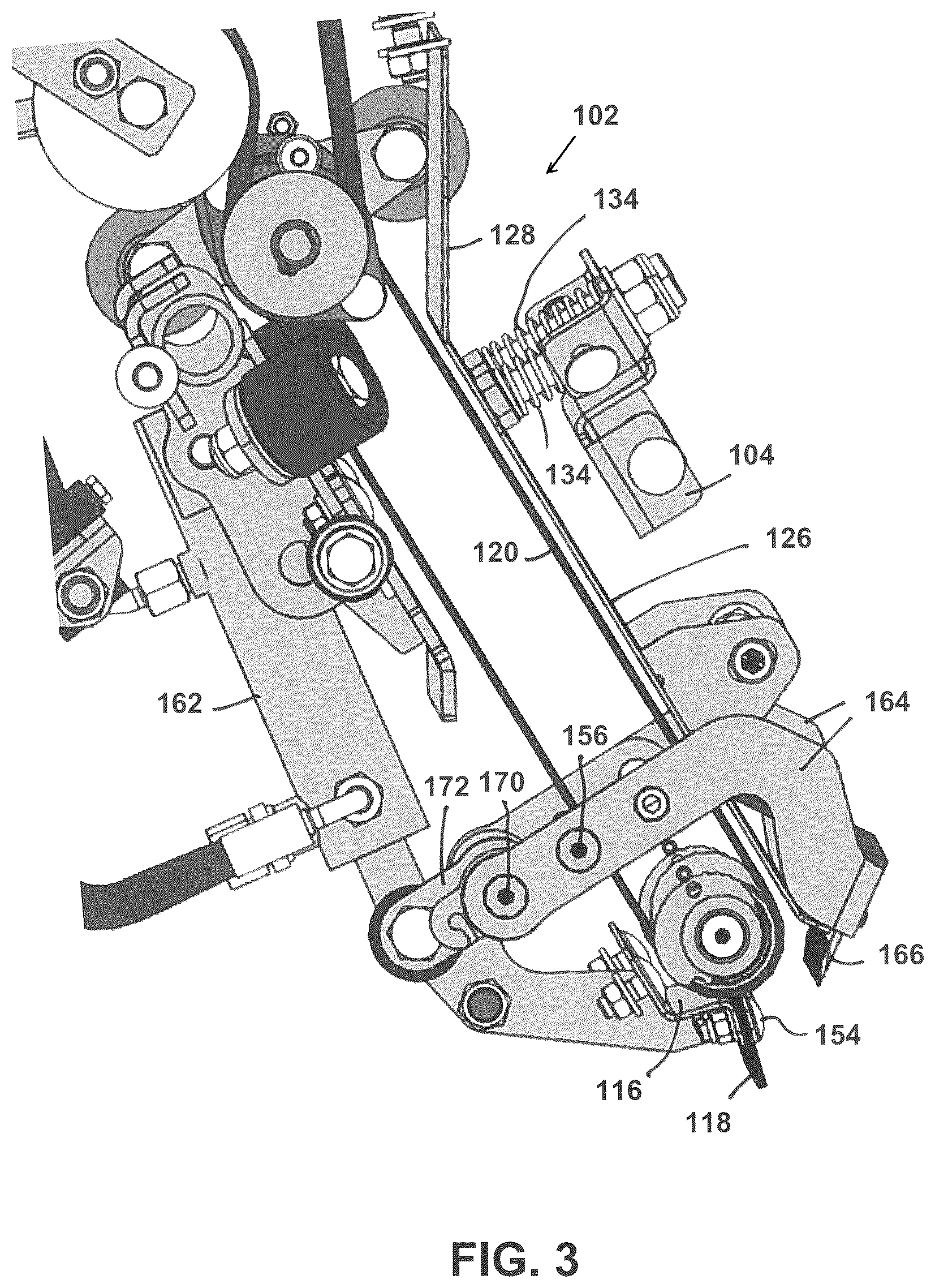 Patent US12457941 Figure 2 – Displaceable wrapping material supply unit for baling apparatus