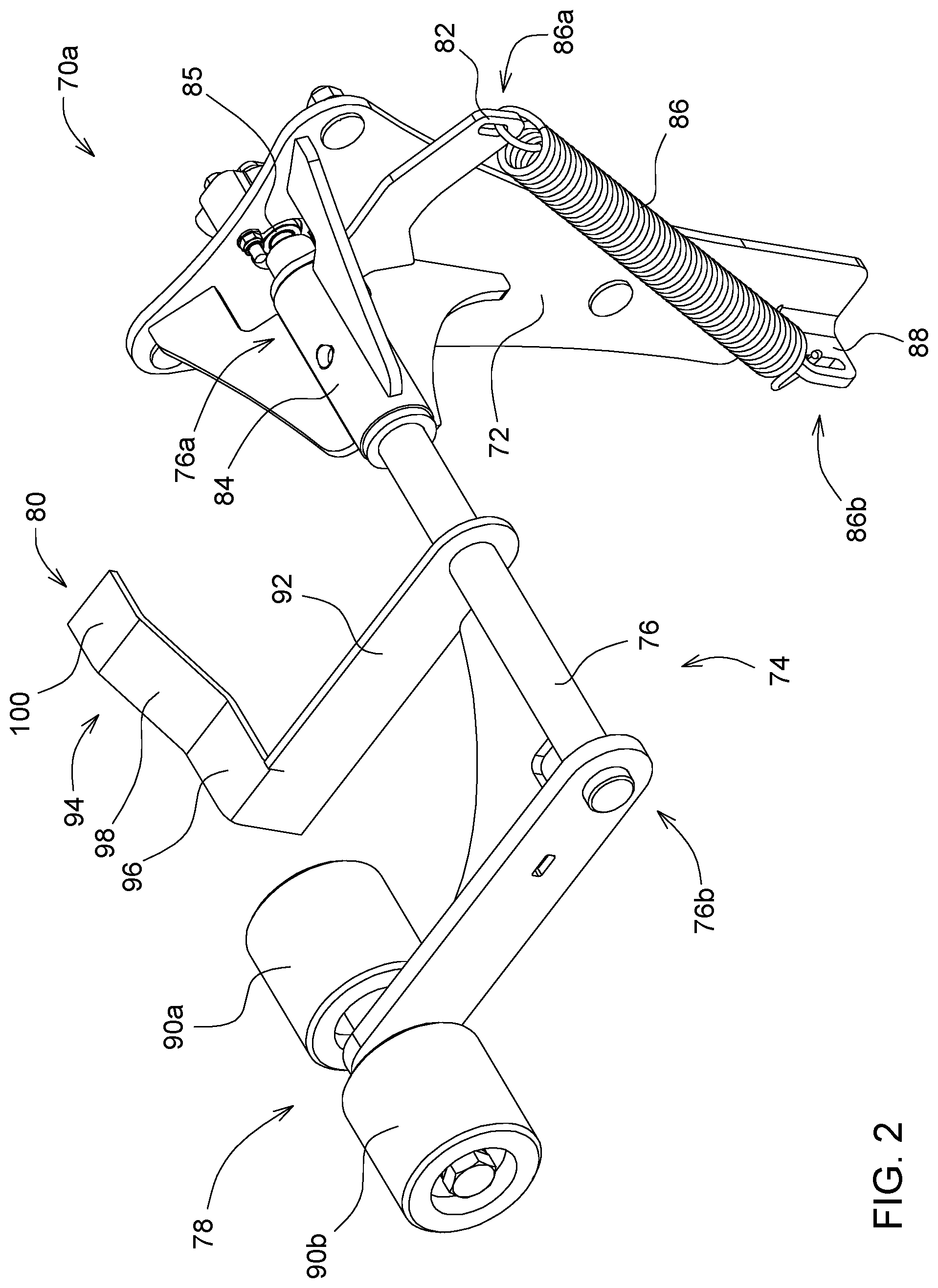 Patent US12457942 Figure 2 – Round baler implement