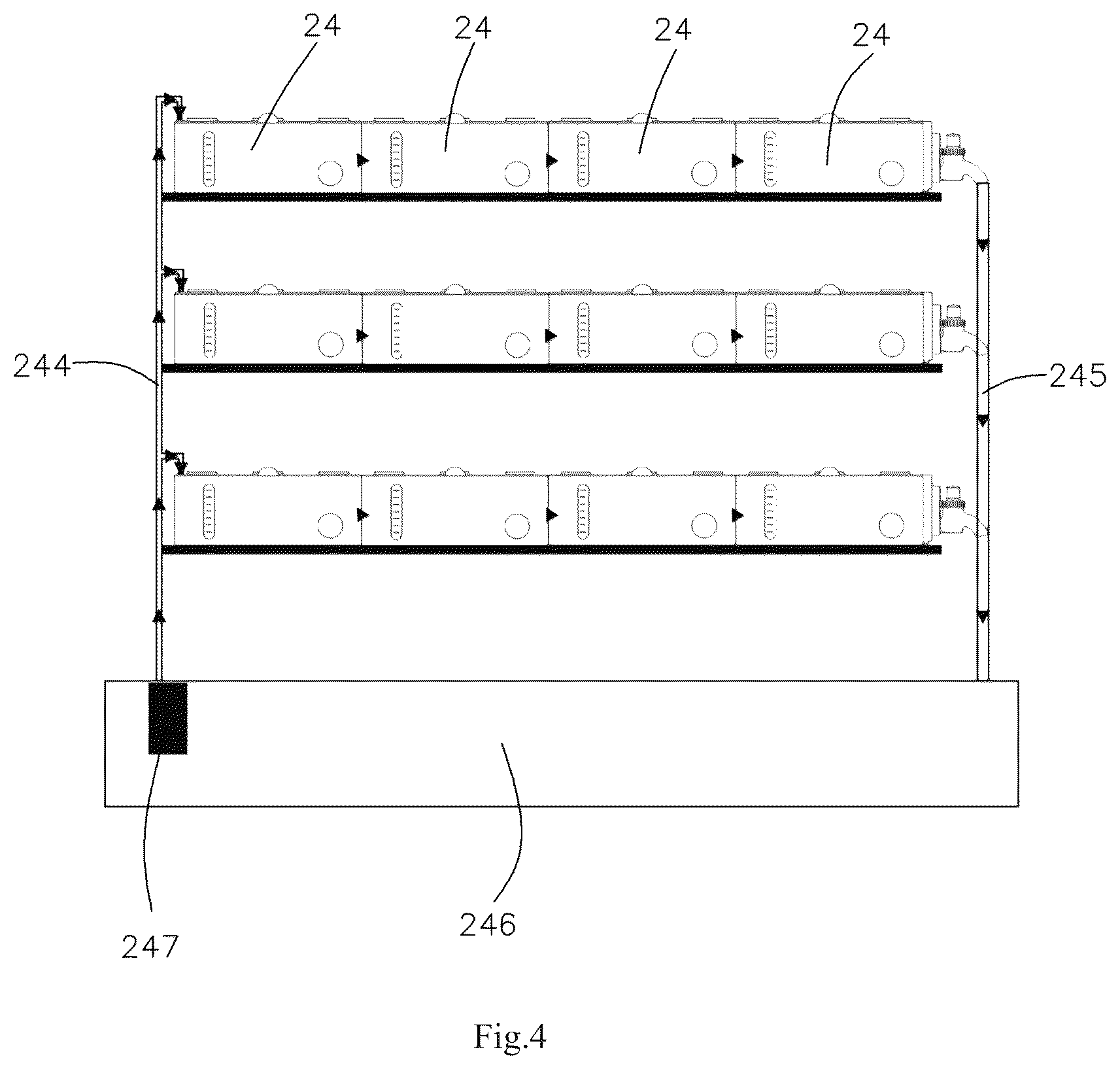 Patent US12457949 Figure 4 – Planting machine