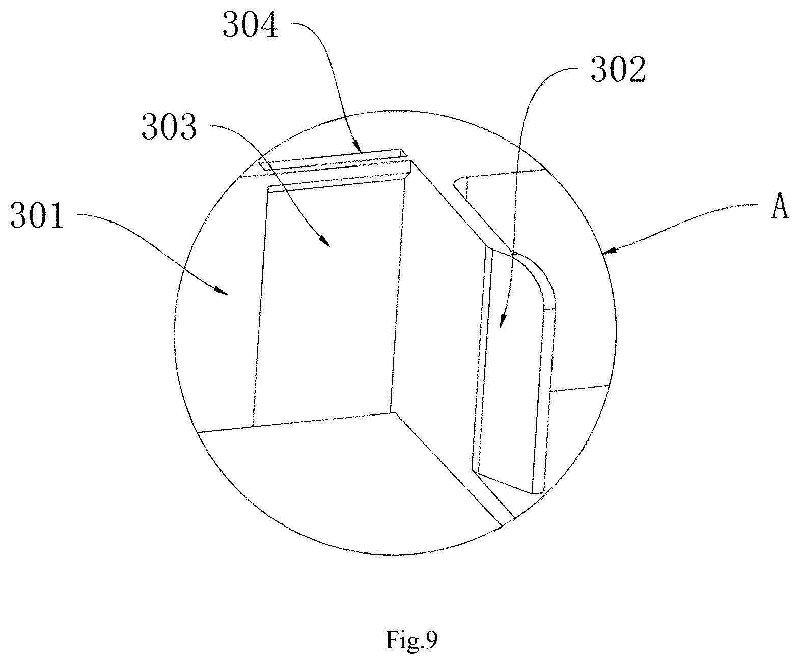 Patent US12457990 Figure 9 – Device for cleaning pet feces automatically and intelligently