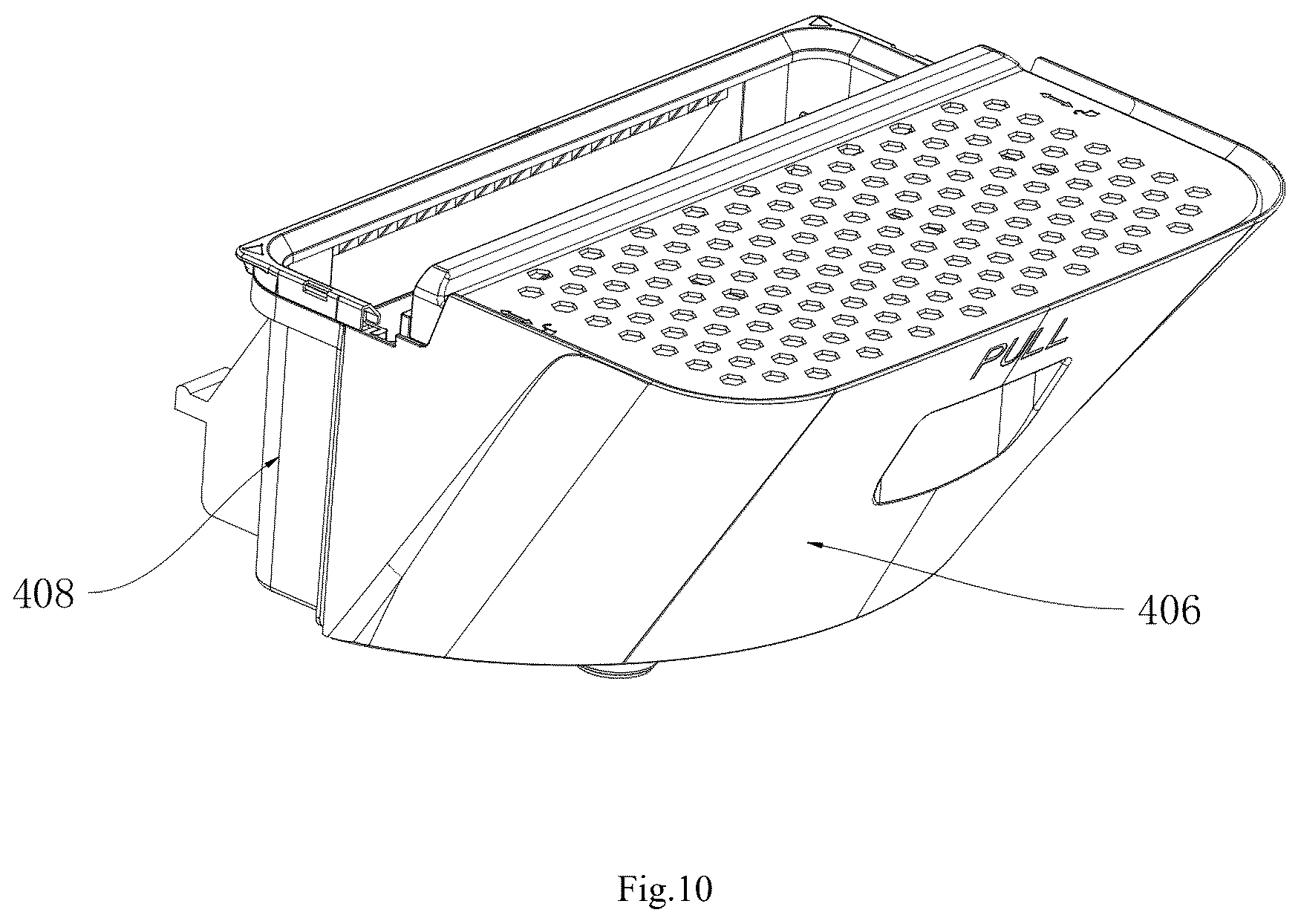 Patent US12457990 Figure 10 – Device for cleaning pet feces automatically and intelligently