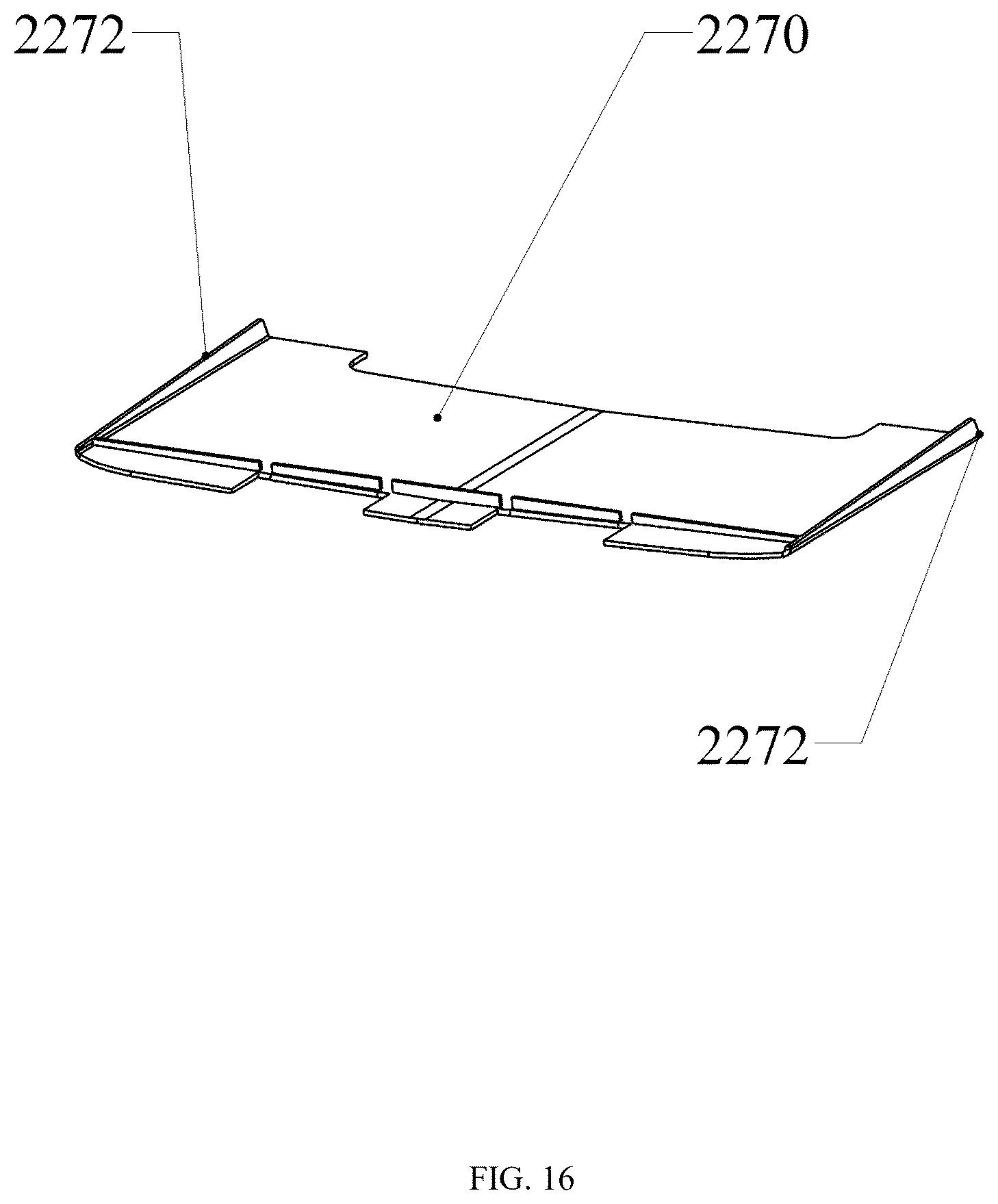 Patent US12457991 Figure 16 – Cat litter basin convenient for cleaning