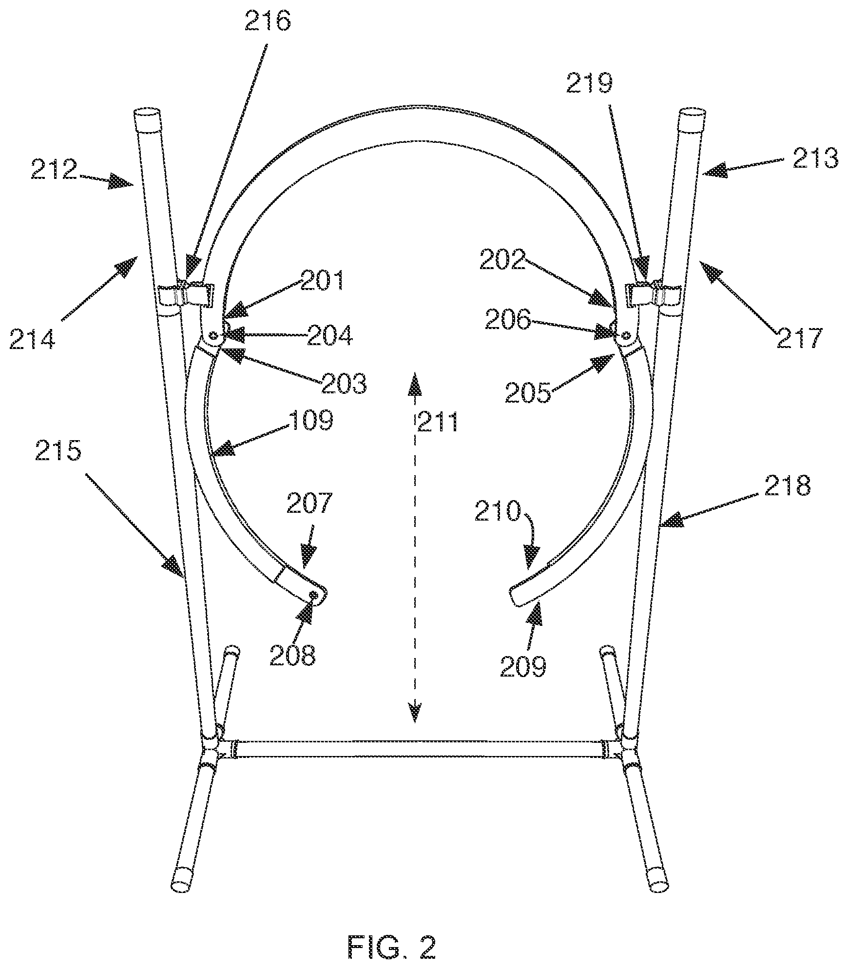 Patent US12457993 Figure 2 – Agility hoop