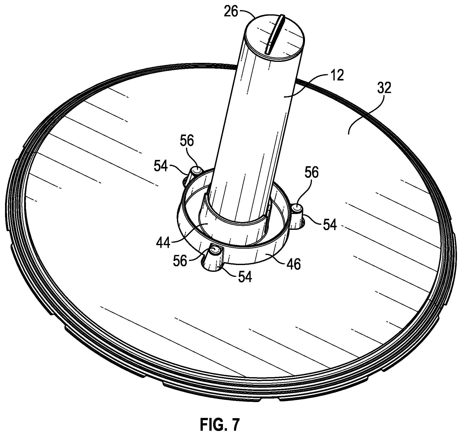 Patent US12457997 Figure 7 – Poultry brooder