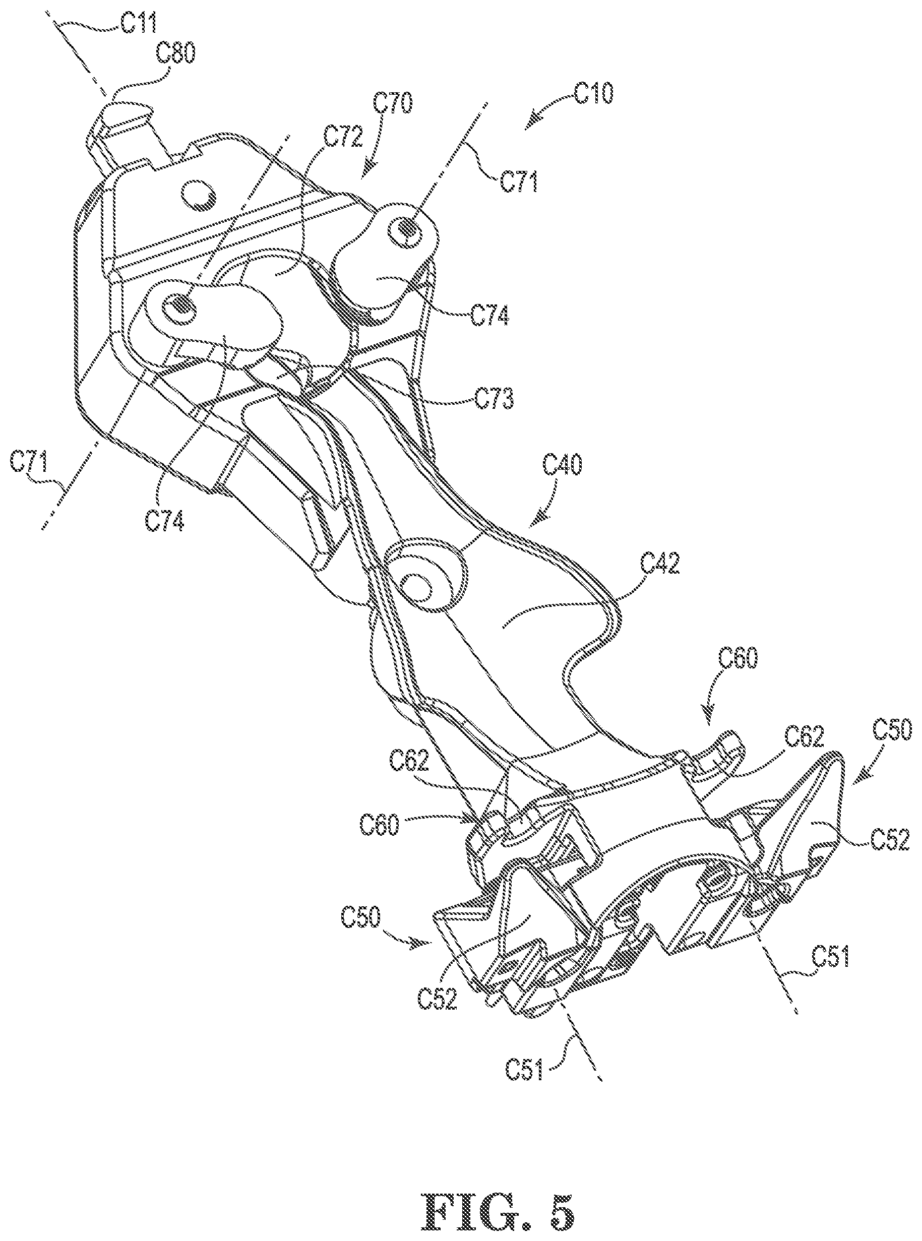 Patent US12457999 Figure 5 – Poultry cradle unloading systems and methods