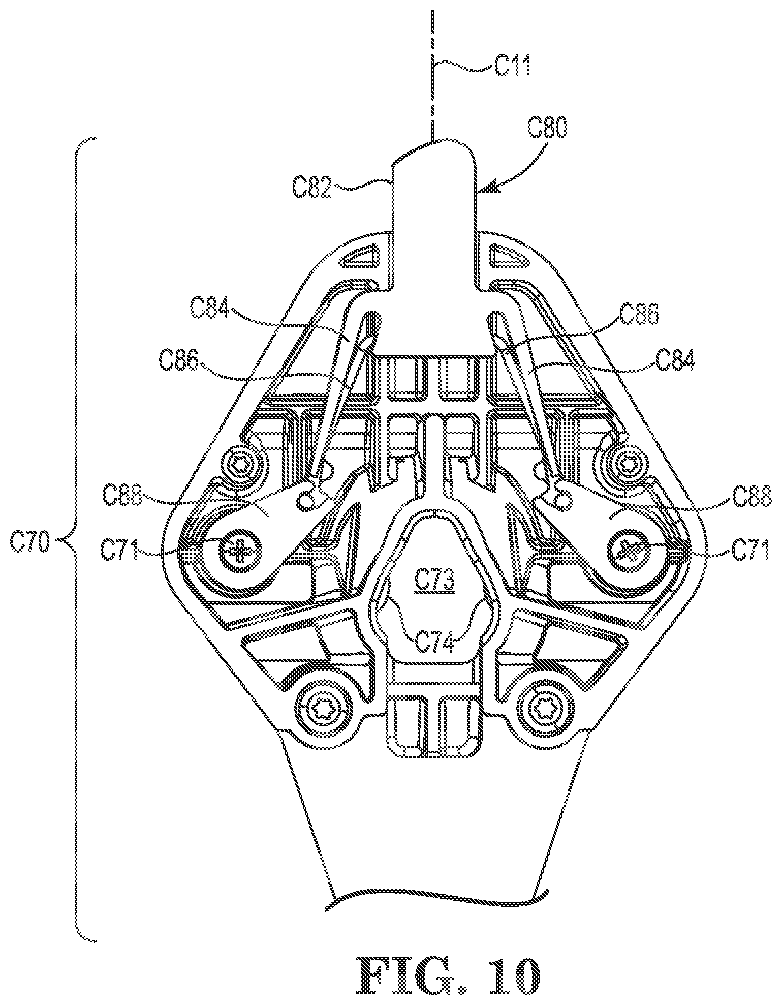 Patent US12457999 Figure 10 – Poultry cradle unloading systems and methods