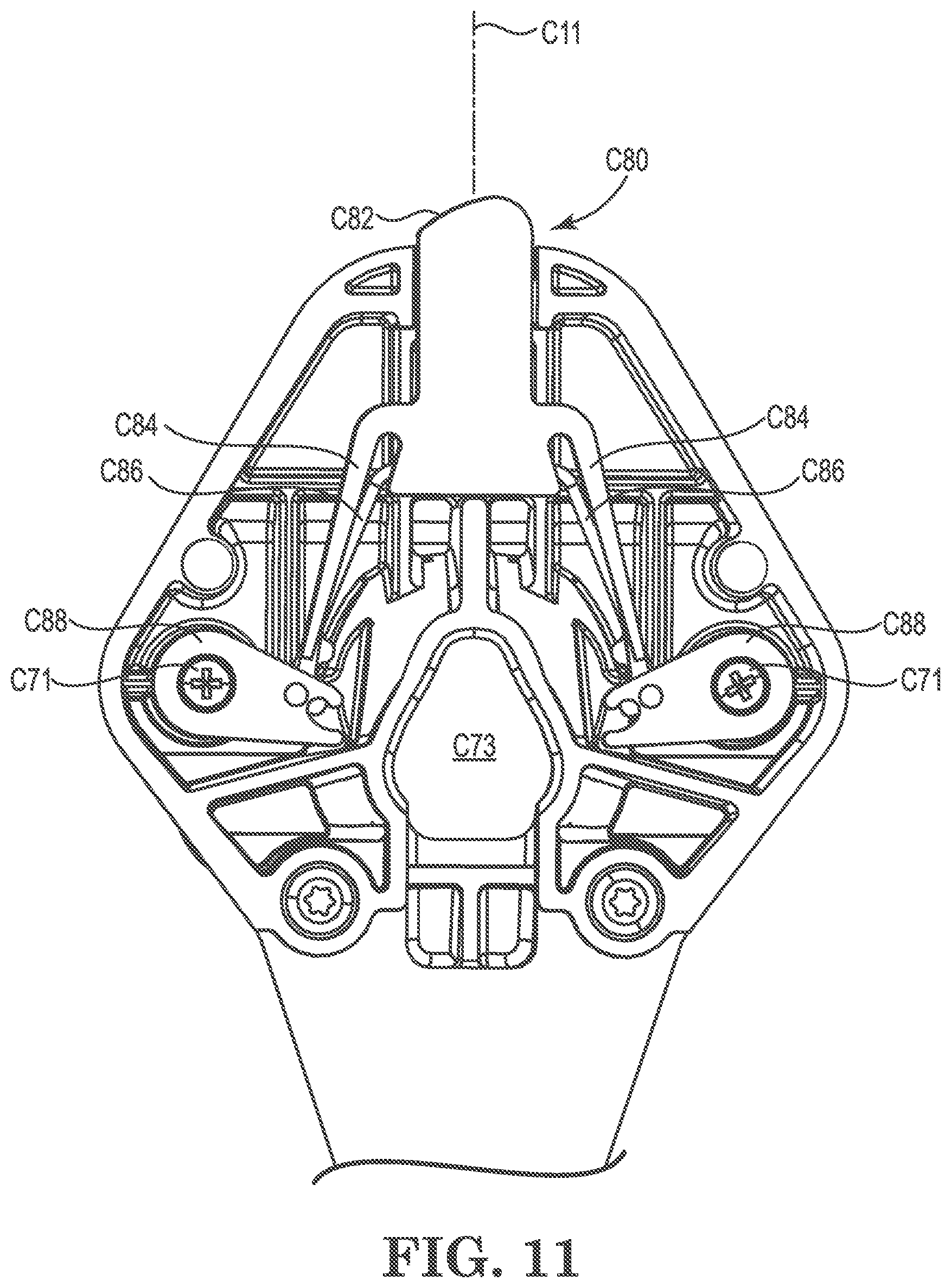 Patent US12457999 Figure 11 – Poultry cradle unloading systems and methods