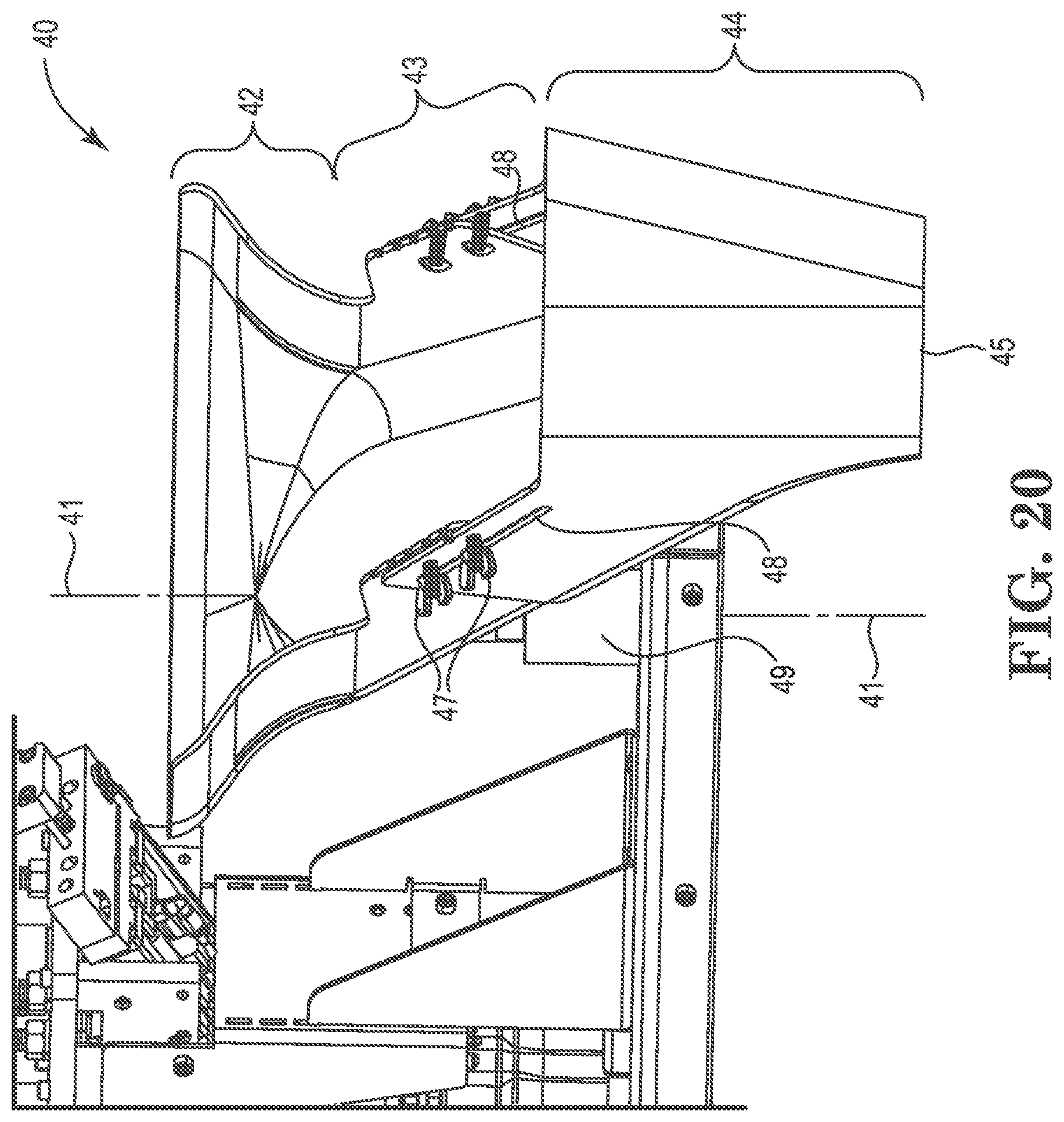 Patent US12457999 Figure 20 – Poultry cradle unloading systems and methods